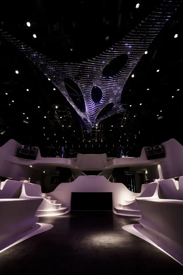 Late-Night Tables — arranged in Mykonos by Mykonos Access