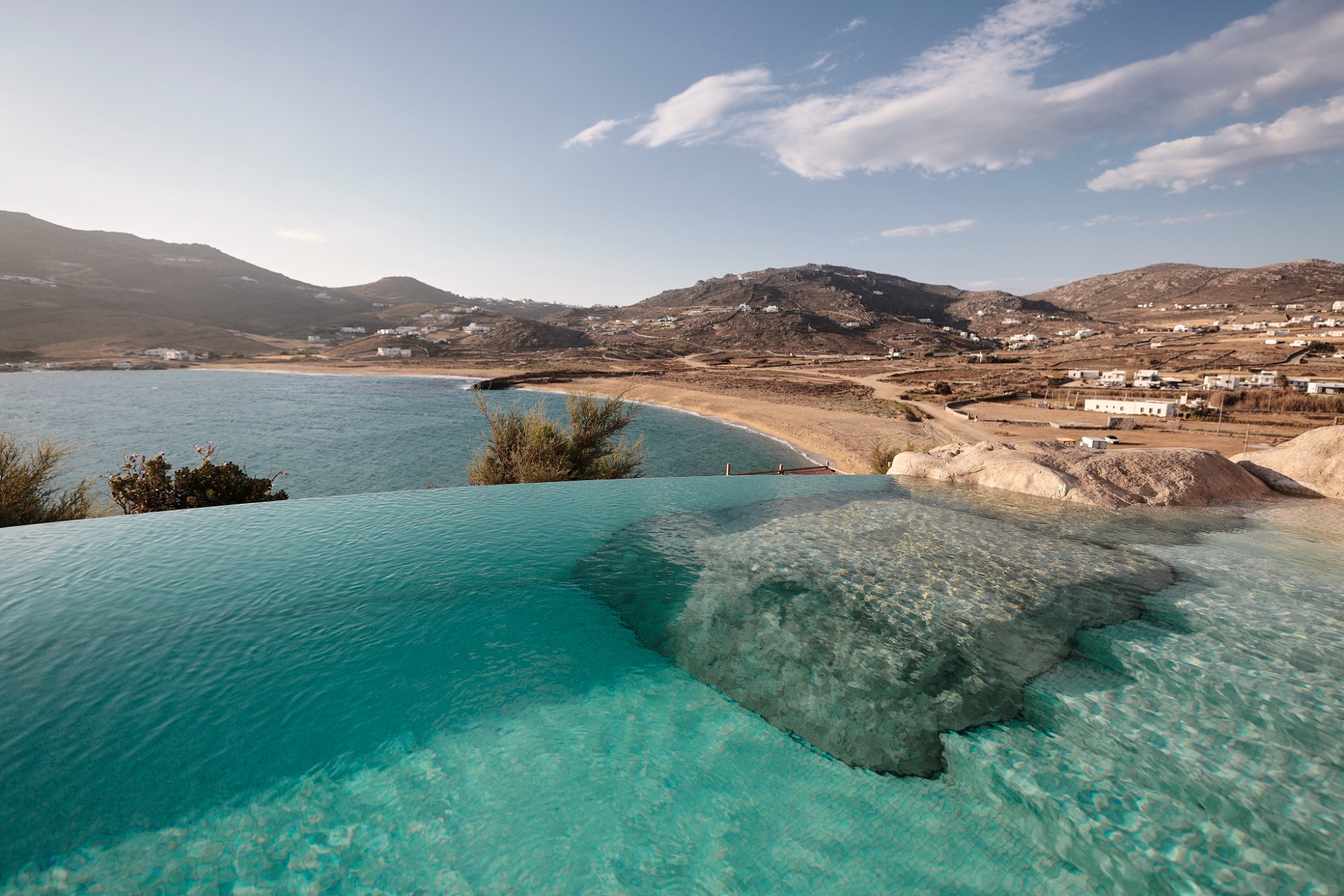 Villa Ammos — Views — Ftelia, Mykonos