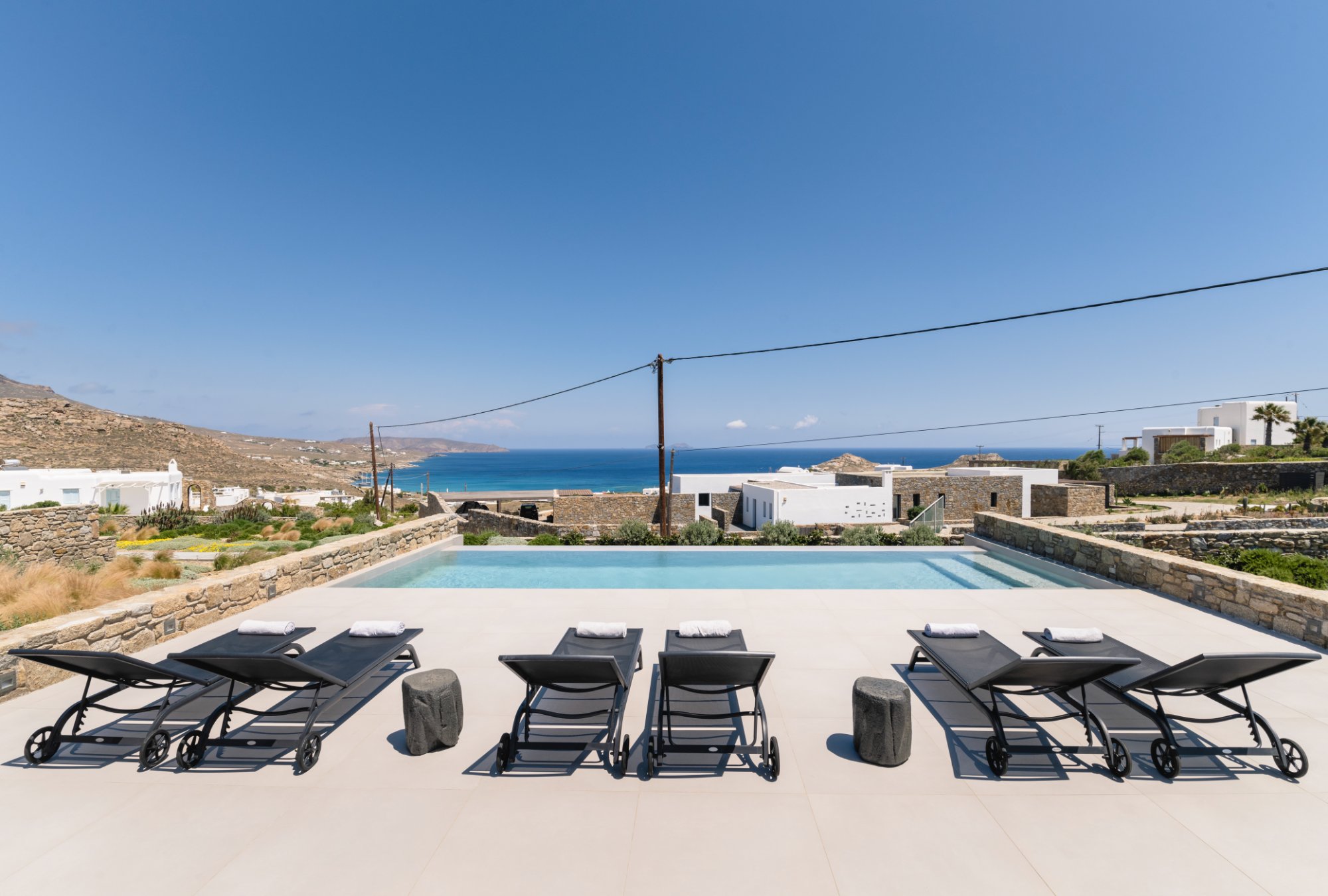 Villa Anemi — Views — Kalafatis, Mykonos
