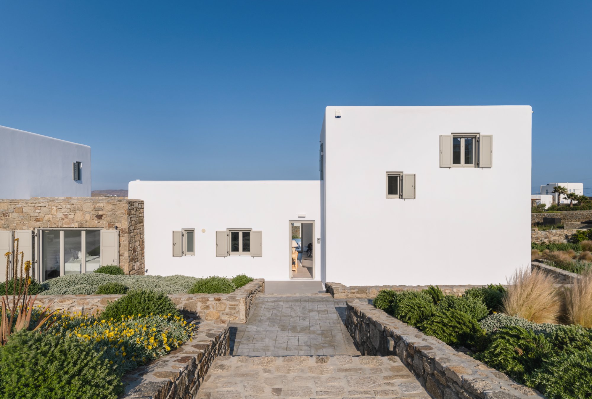 Villa Anemi — Outdoor Areas — Kalafatis, Mykonos