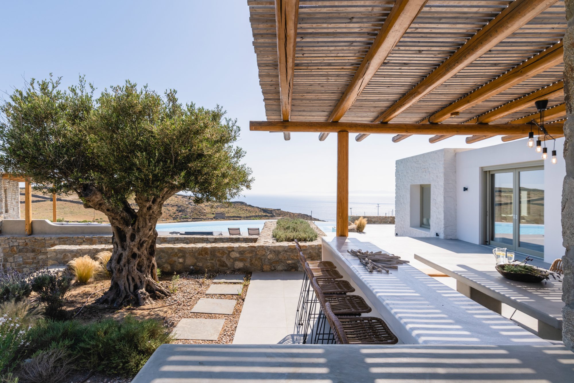 Villa Astra — Exterior — Kastro, Mykonos