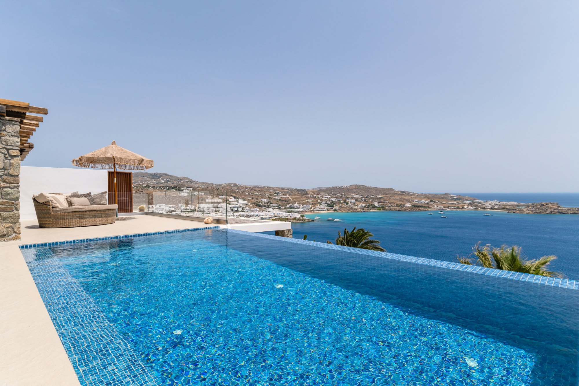 Villa Aura — Pool — Agios Lazaros, Mykonos