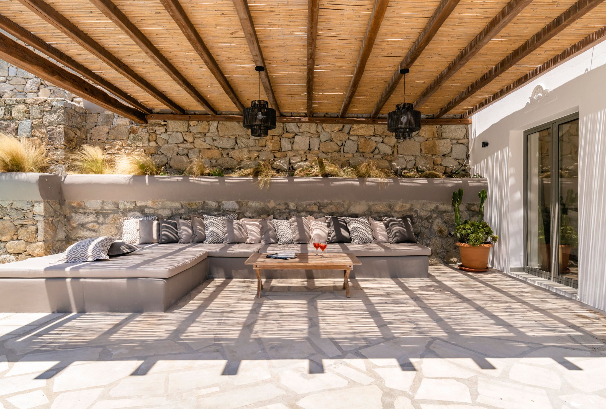 Villa Avra — Exterior — Agios Lazaros, Mykonos