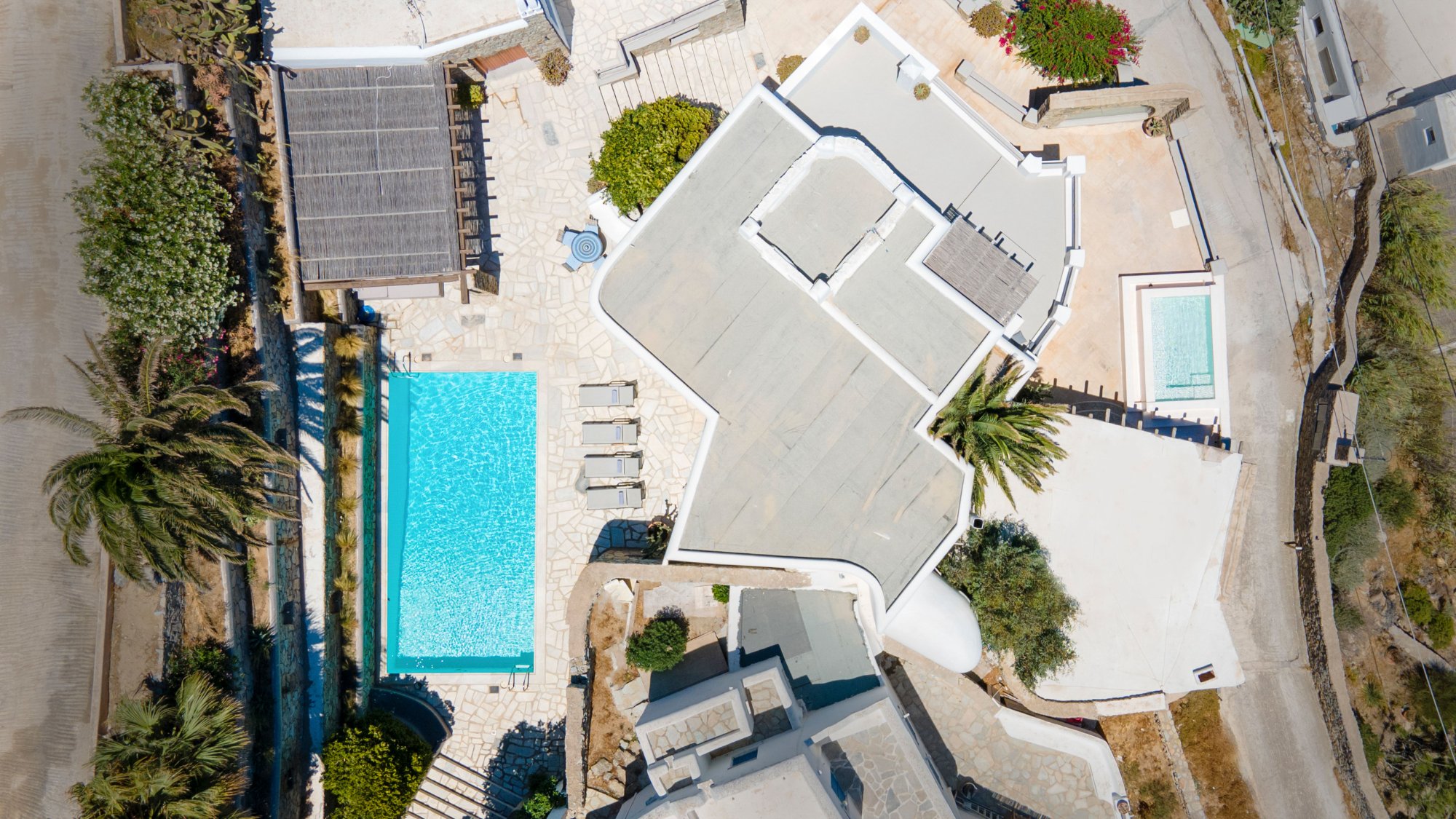 Villa Avra — Pool — Agios Lazaros, Mykonos