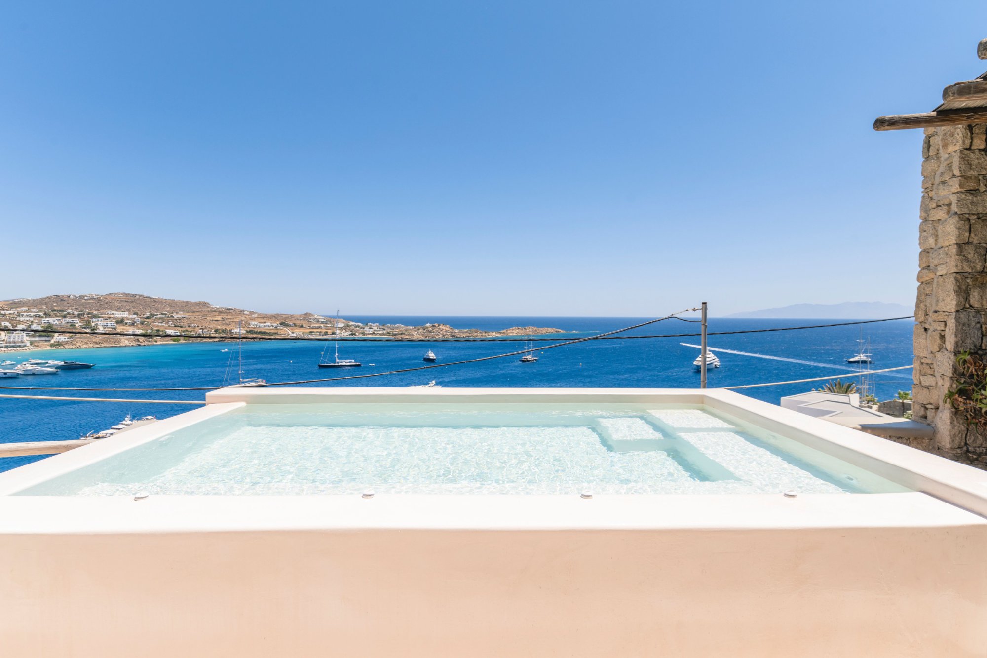 Villa Avra — Pool — Agios Lazaros, Mykonos
