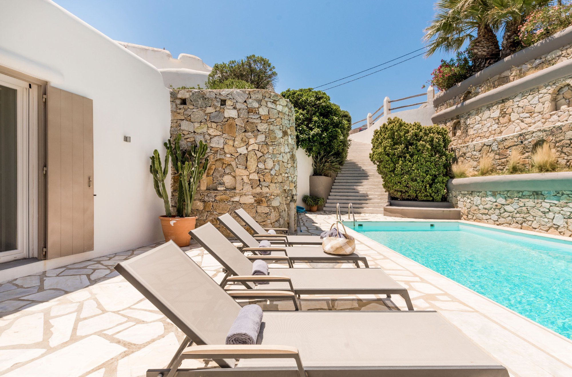 Villa Avra — Pool — Agios Lazaros, Mykonos