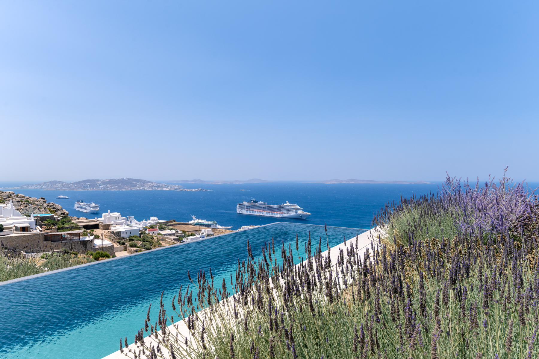 Villa Bleu — Views — Tourlos, Mykonos