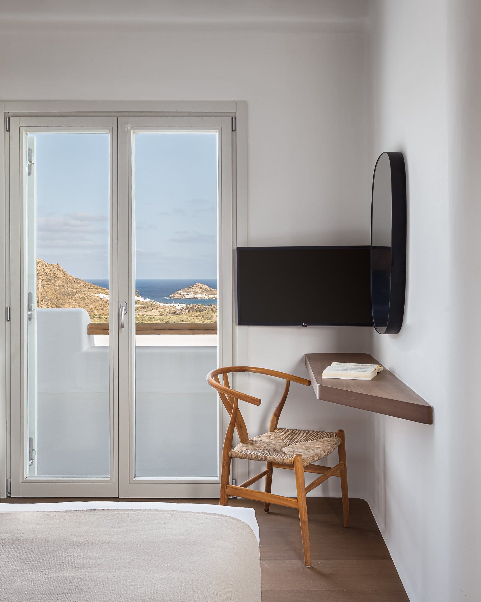 Villa Bloy — Bedroom 1 — Kalafatis, Mykonos