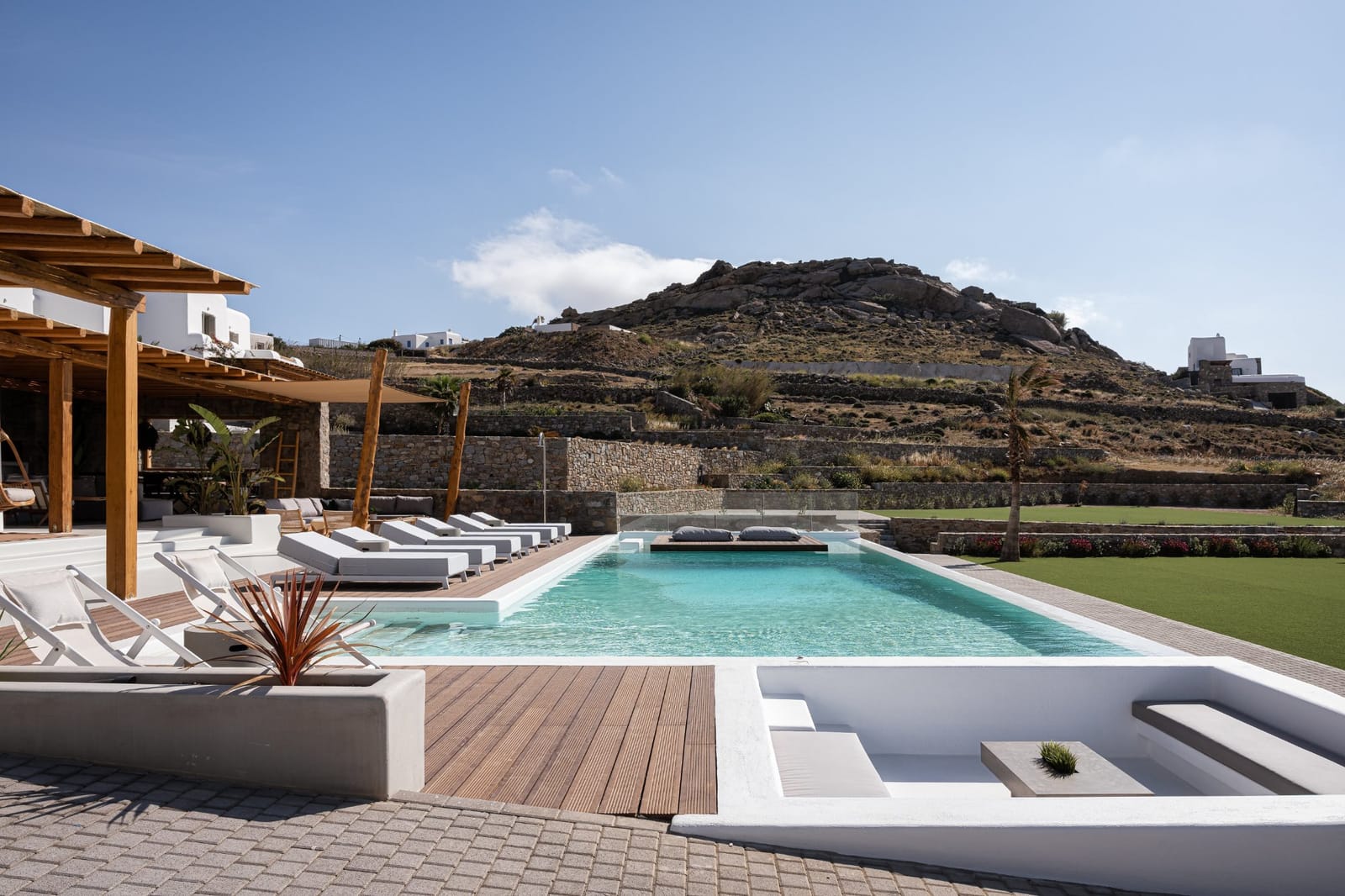 Villa Bloy — Pool — Kalafatis, Mykonos