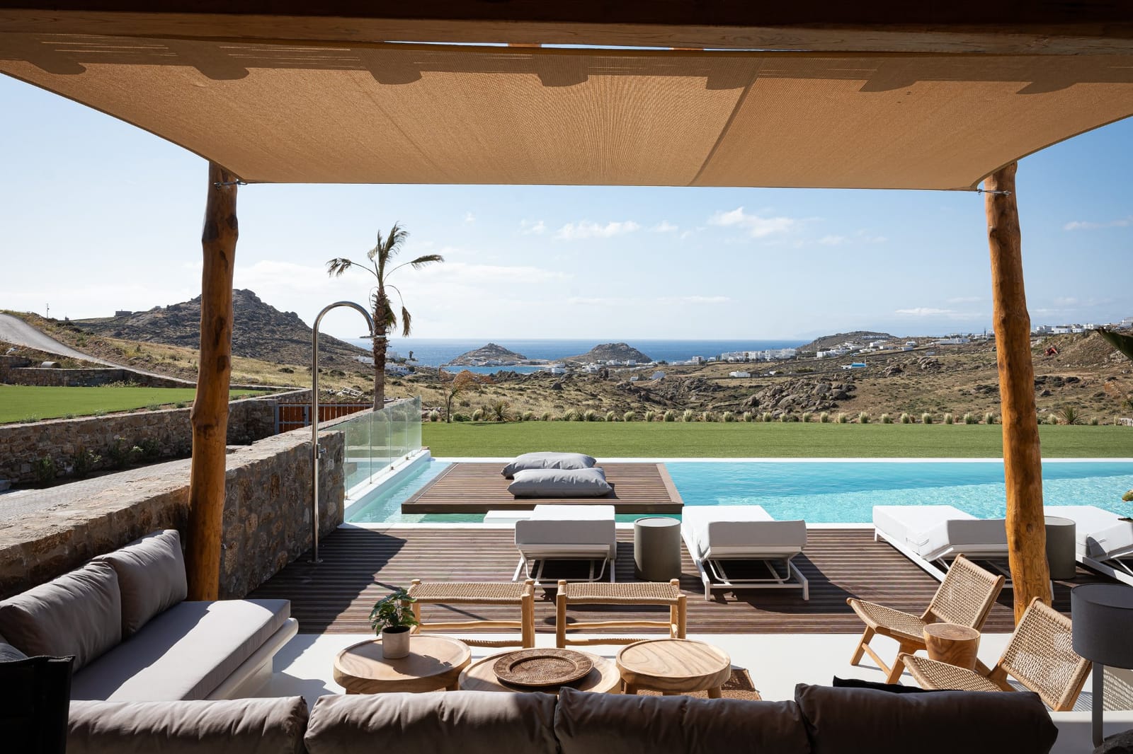 Villa Bloy — Exterior — Kalafatis, Mykonos