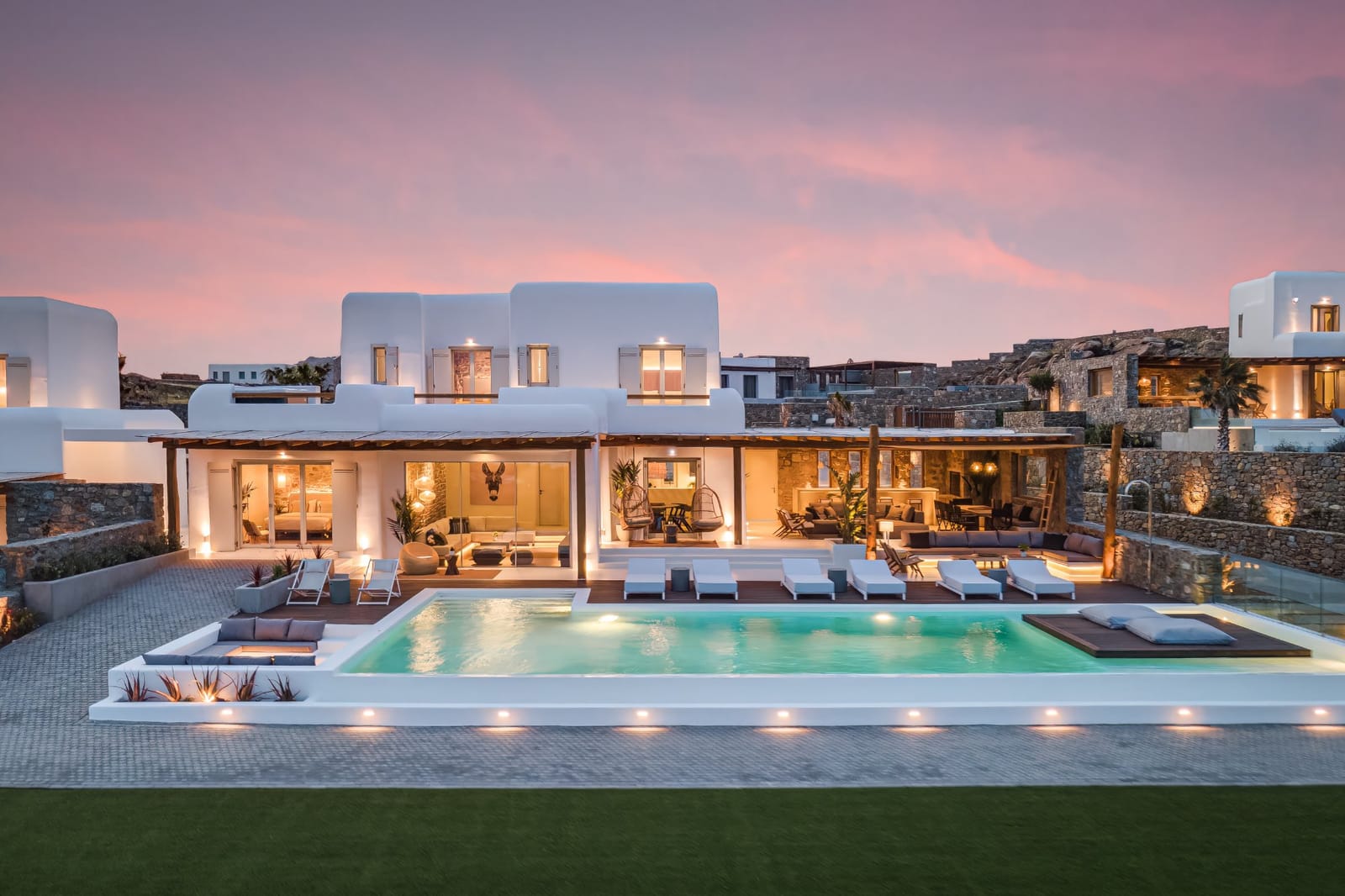 Villa Bloy — Pool — Kalafatis, Mykonos