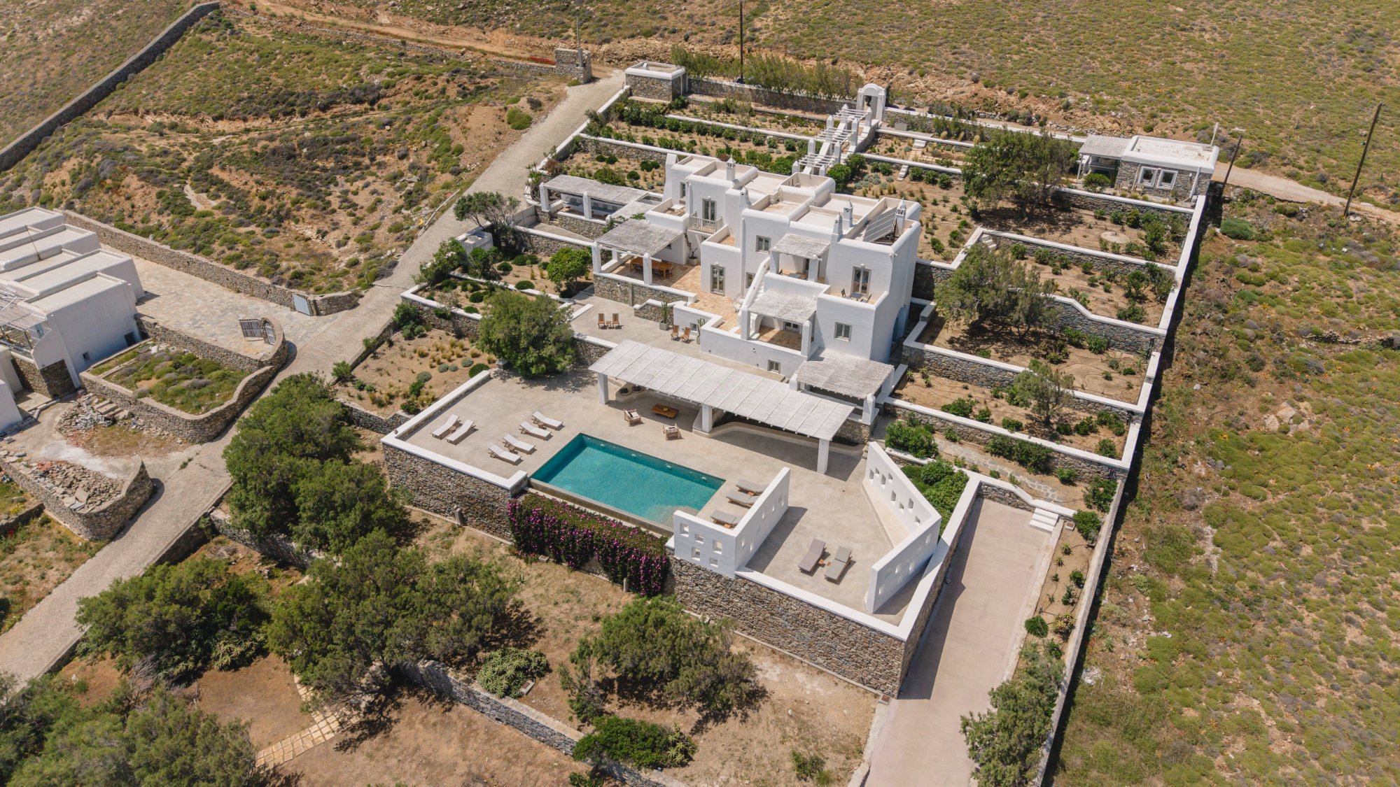 Villa Calypso — Exterior — Agios Sostis, Mykonos
