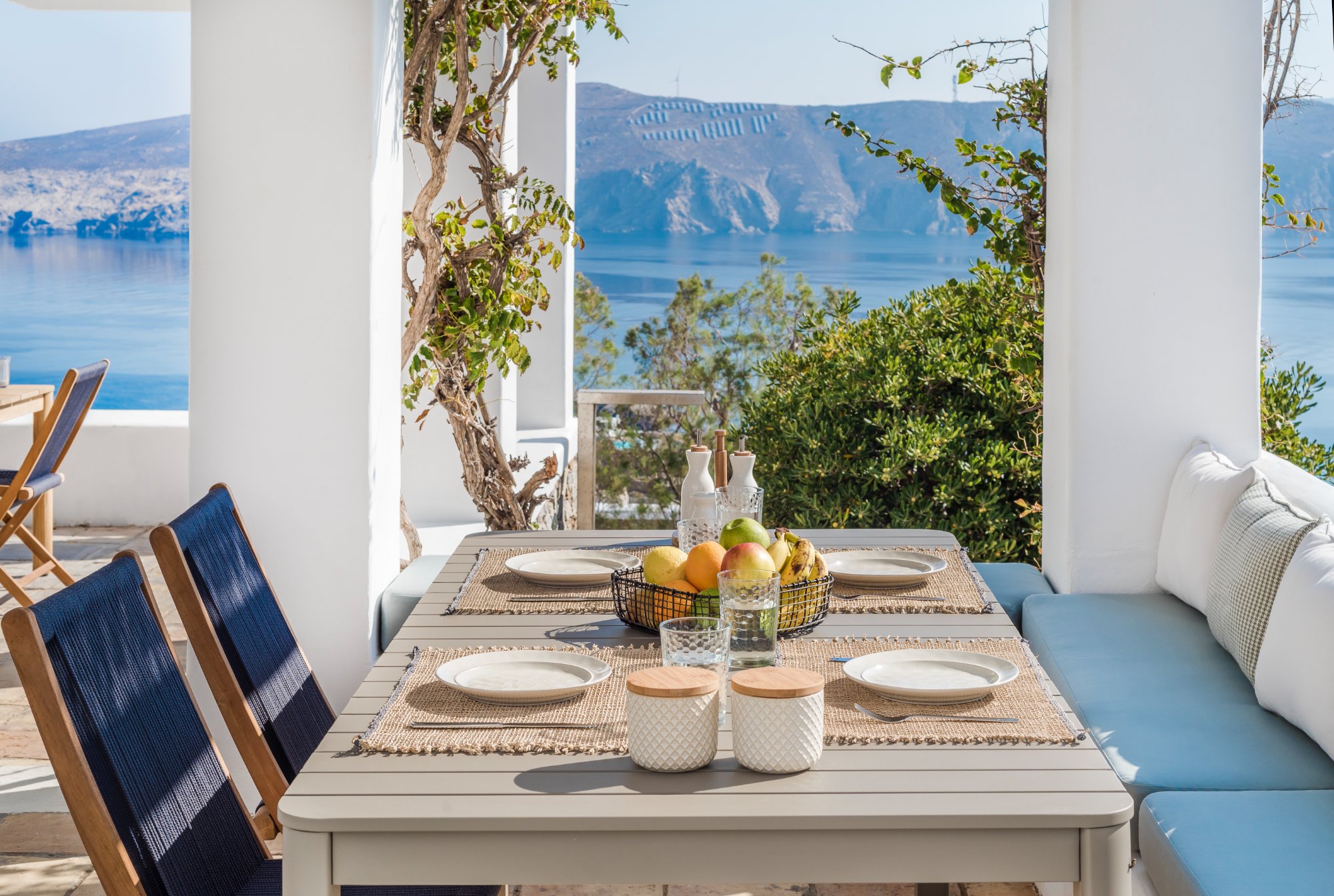 Villa Calypso — Outdoor Areas — Agios Sostis, Mykonos
