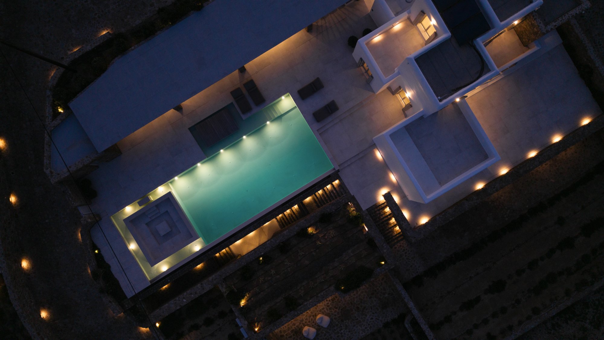 Villa Chara — Outdoor Areas — Ornos, Mykonos