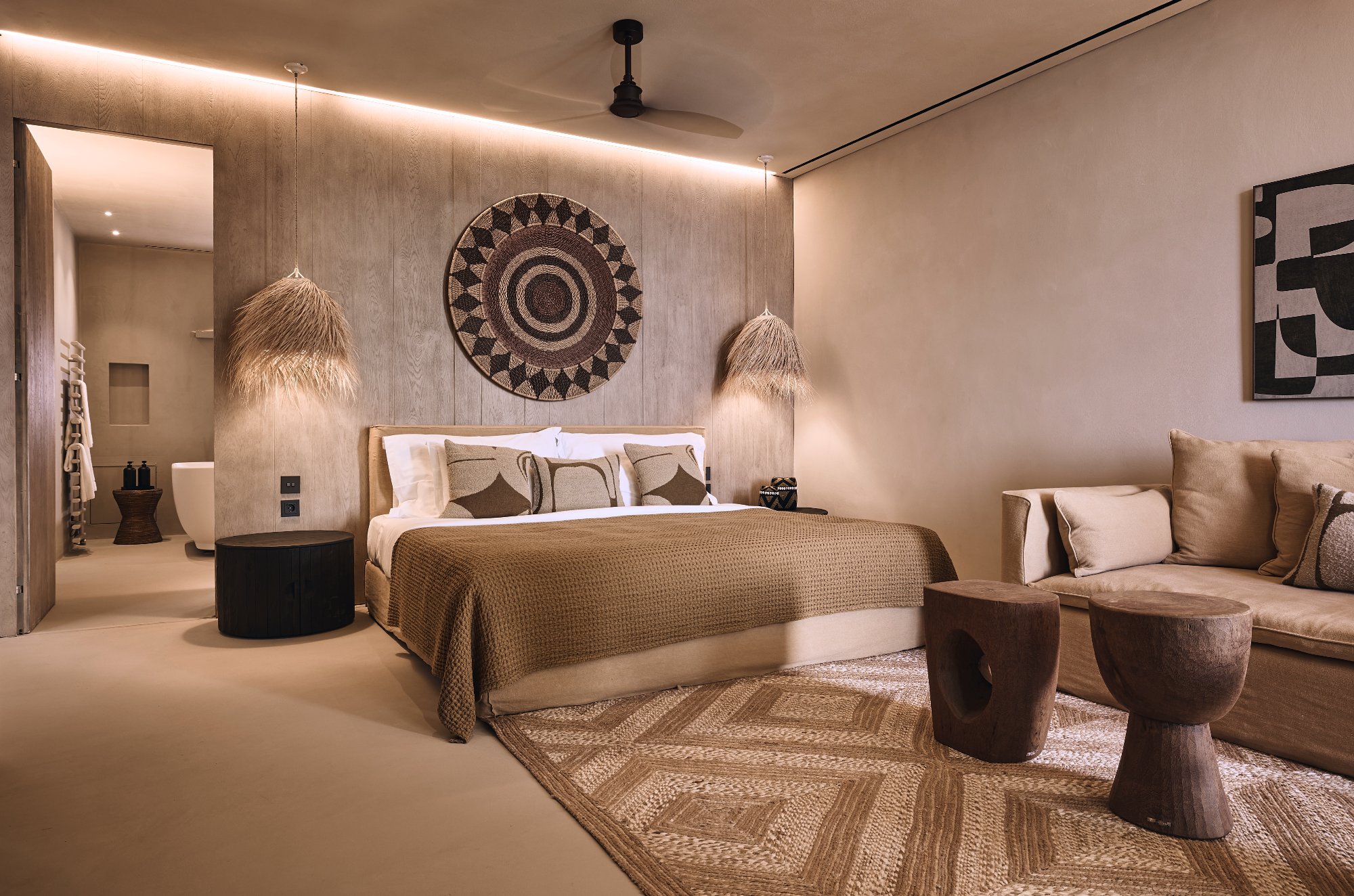 Villa Danae — Bedroom 1 — Paradisia, Mykonos