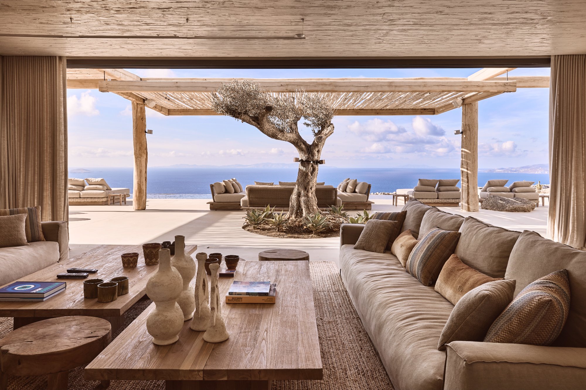 Villa Danae — Outdoor Areas — Paradisia, Mykonos