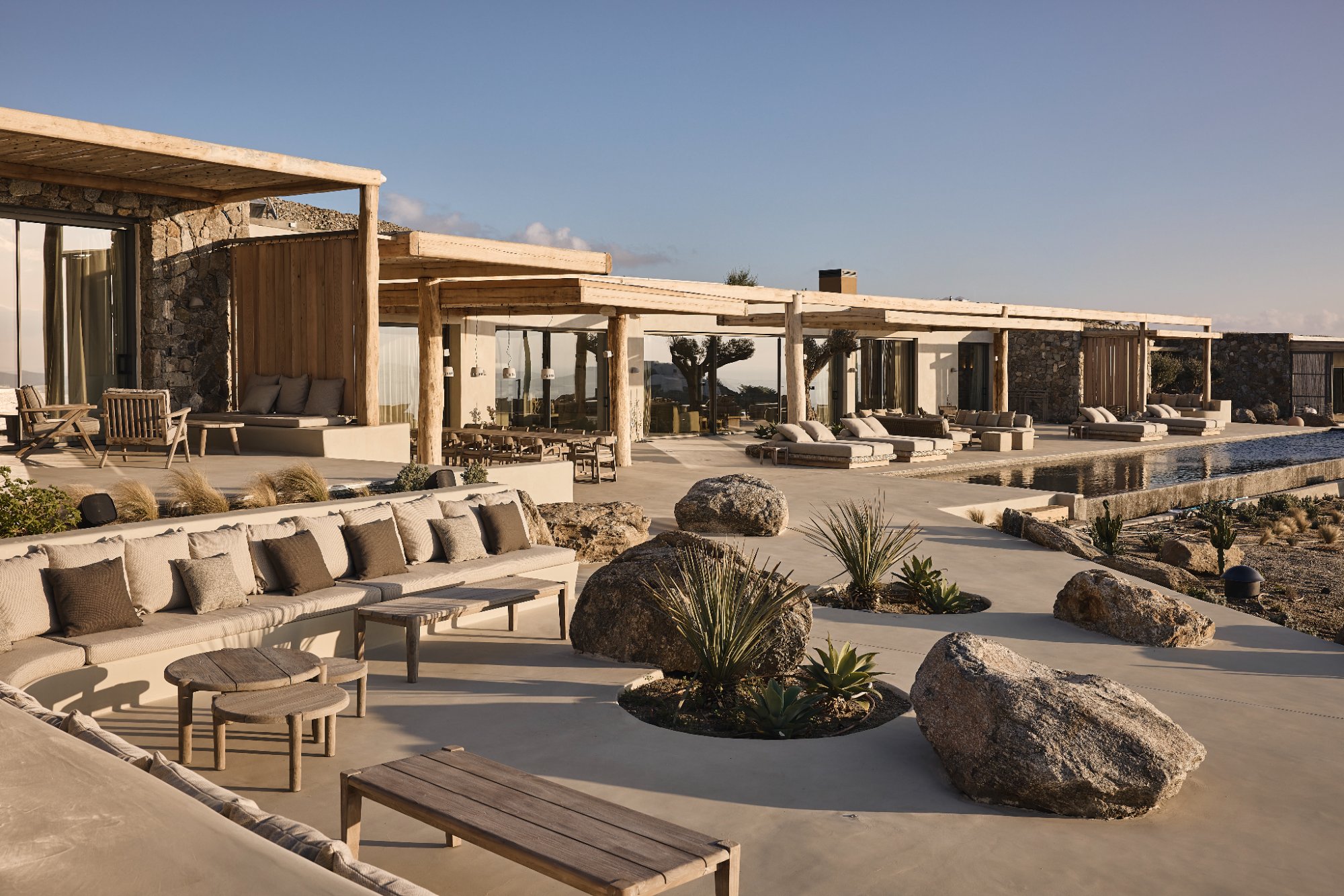 Villa Danae — Outdoor Areas — Paradisia, Mykonos