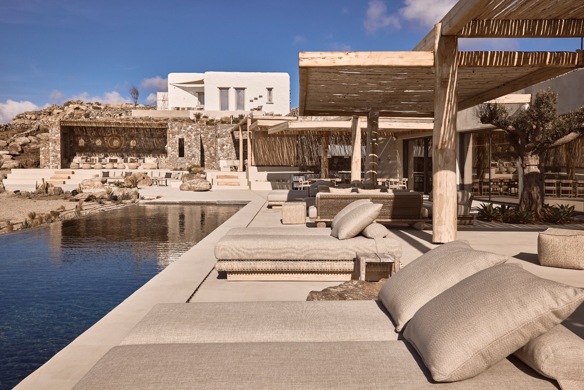 Villa Danae — Pool — Paradisia, Mykonos