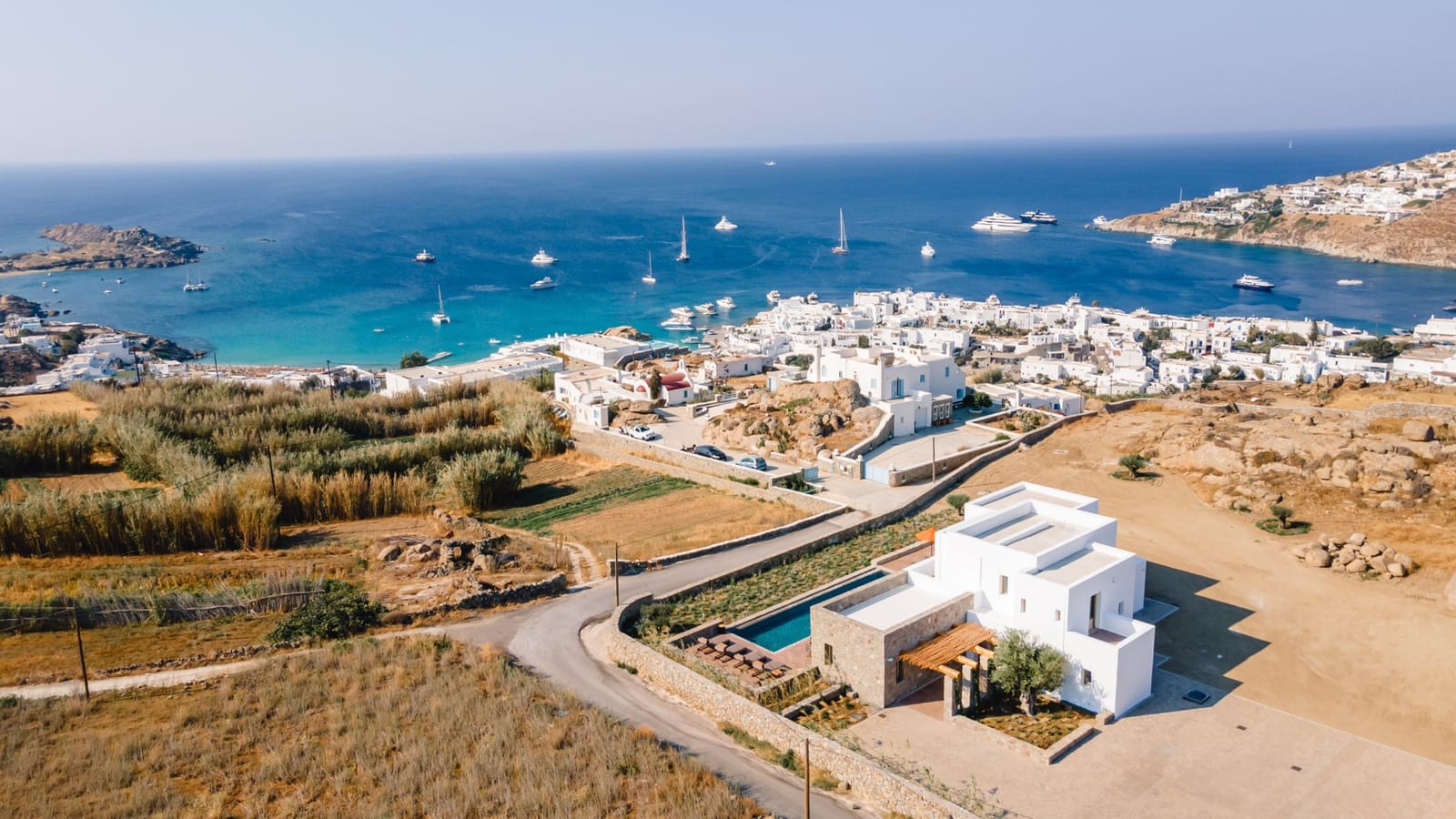 Villa Del Capa — Views — Platis Gialos, Mykonos