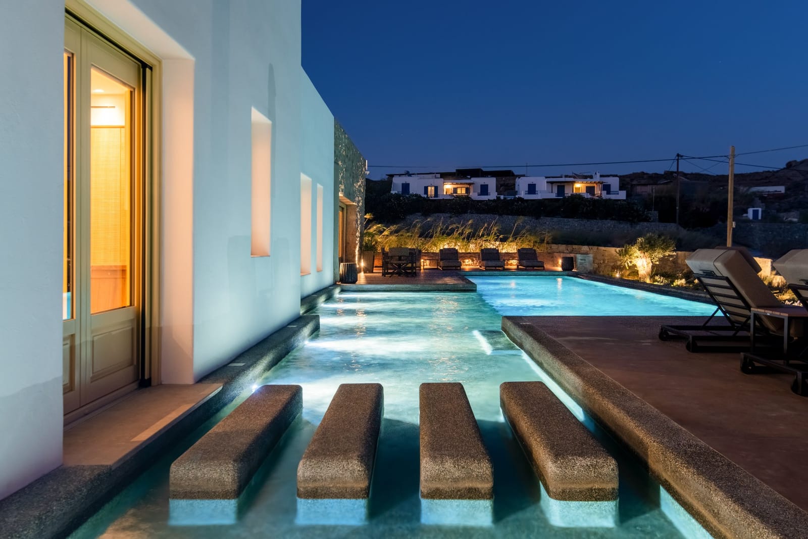 Villa Del Capa — Pool — Platis Gialos, Mykonos