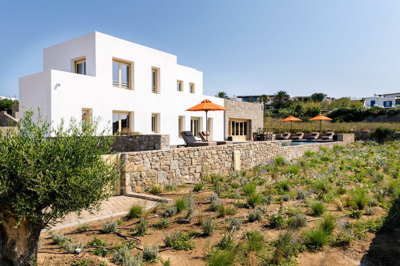 Villa Del Capa — Outdoor Areas — Platis Gialos, Mykonos