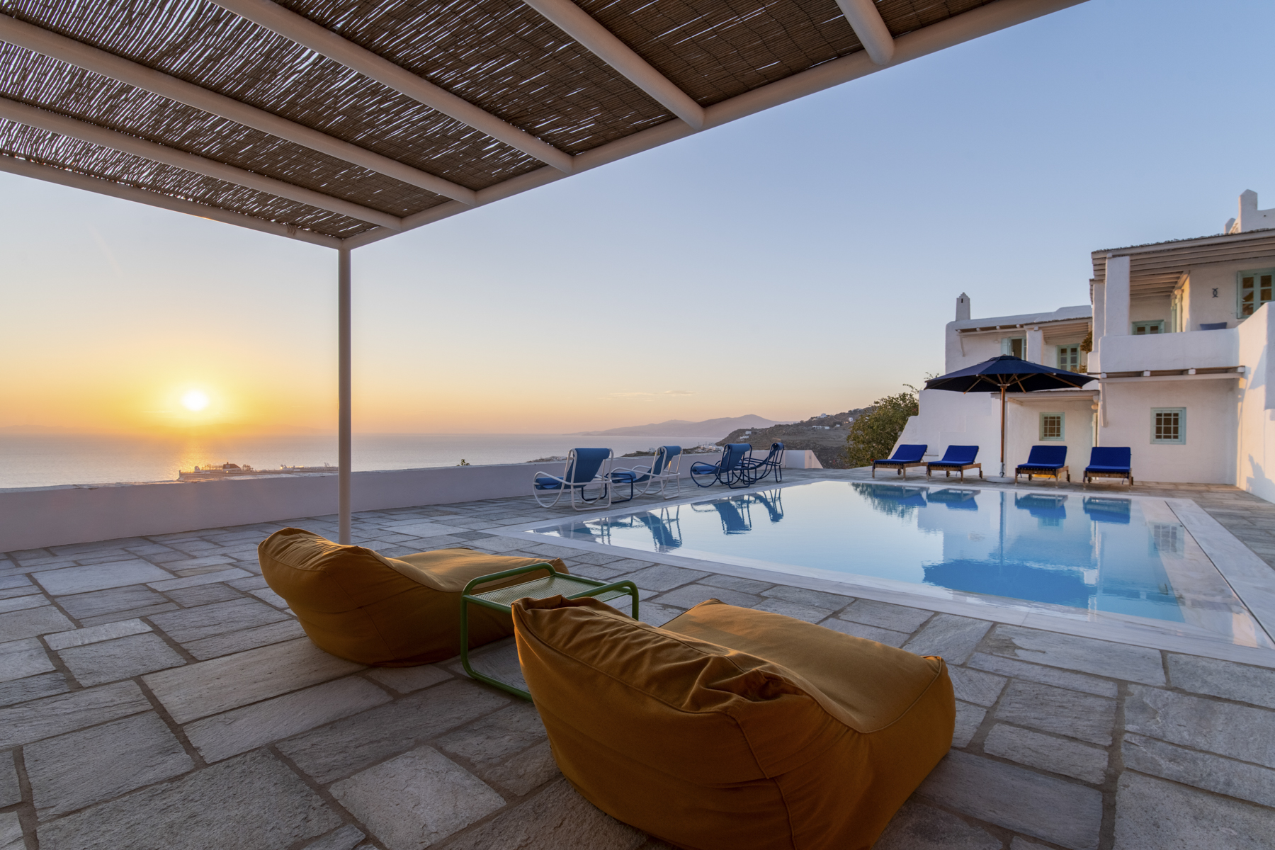 Villa Erato — Pool — Agia Sofia, Mykonos