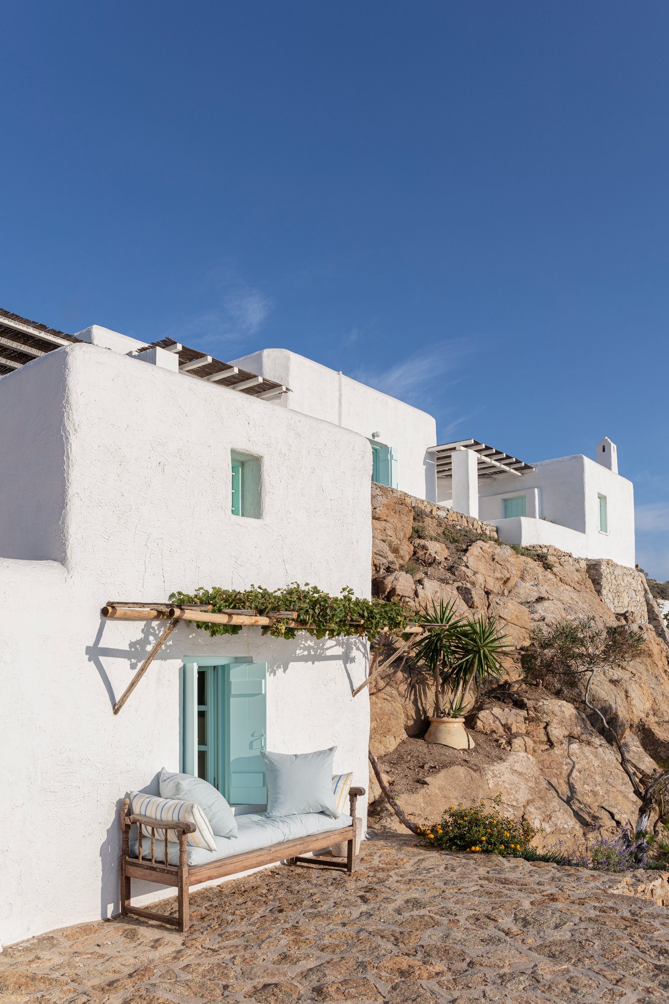 Villa Erato — Exterior — Agia Sofia, Mykonos