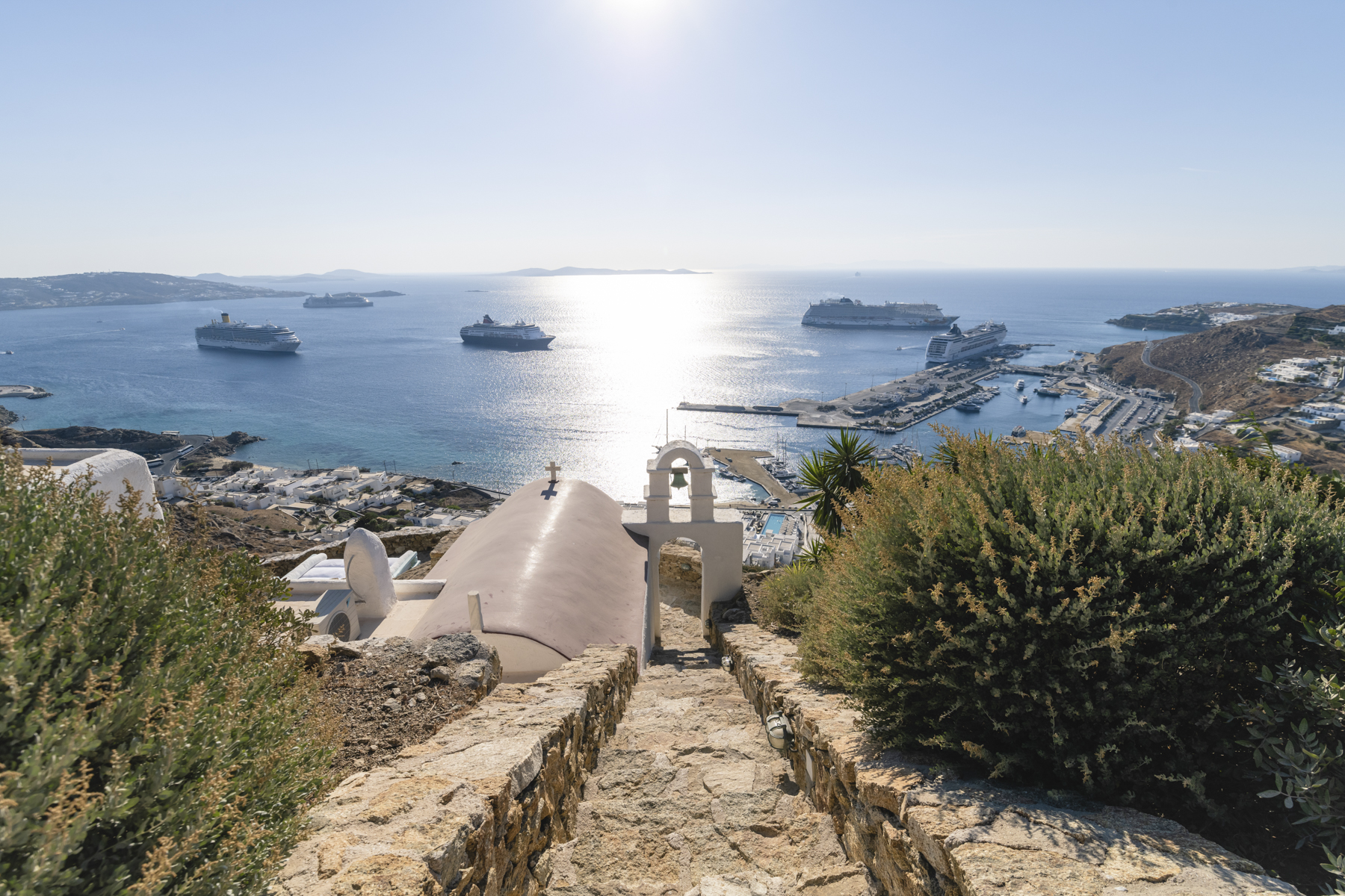 Villa Erato — Views — Agia Sofia, Mykonos