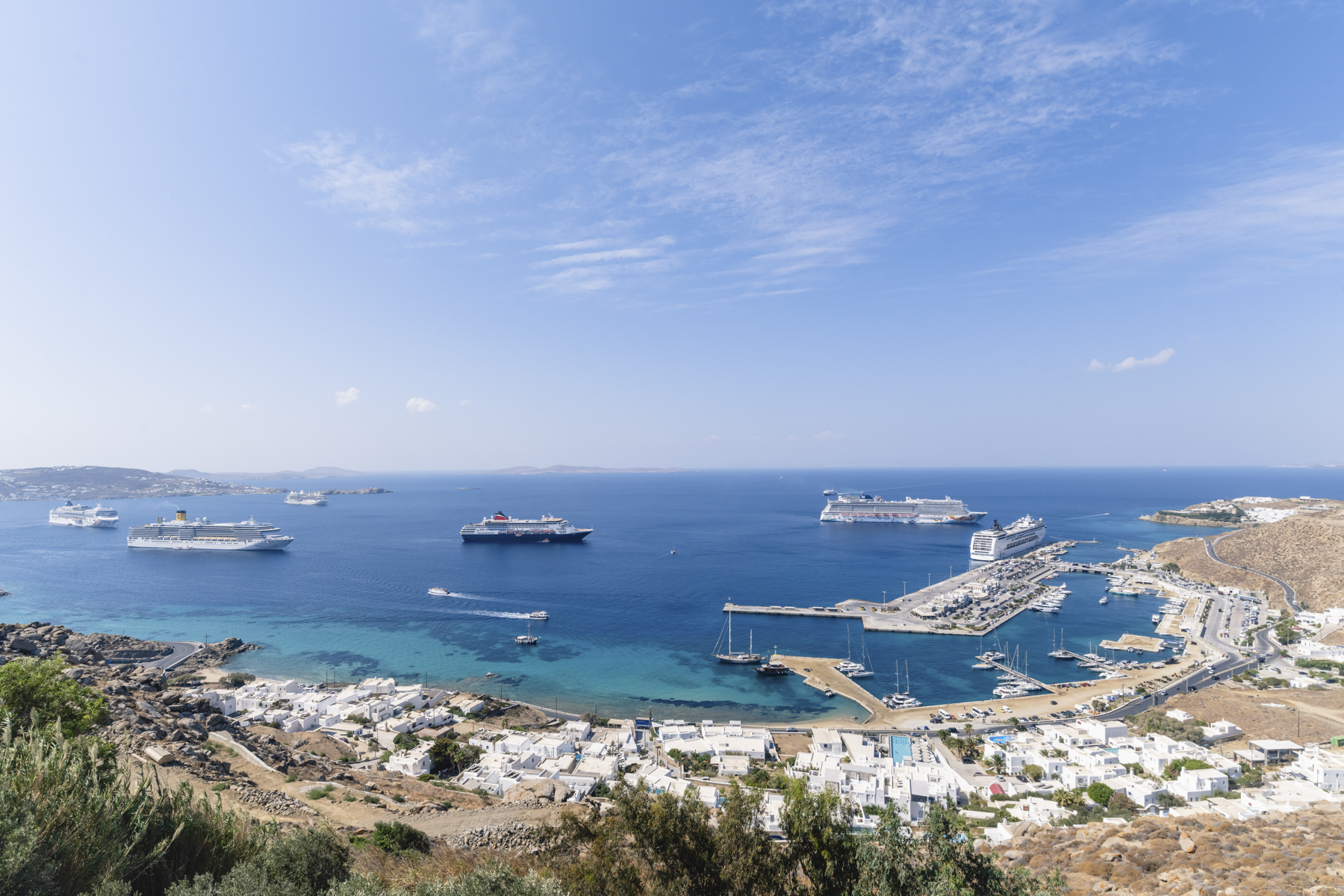 Villa Erato — Views — Agia Sofia, Mykonos