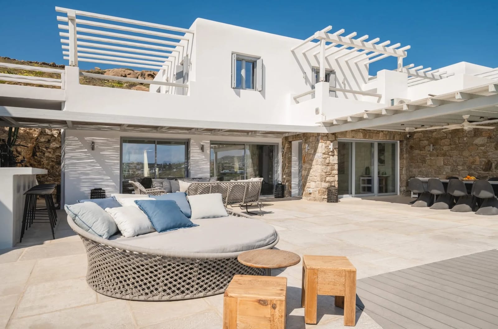 Villa ForEver — Outdoor Areas — Ornos, Mykonos