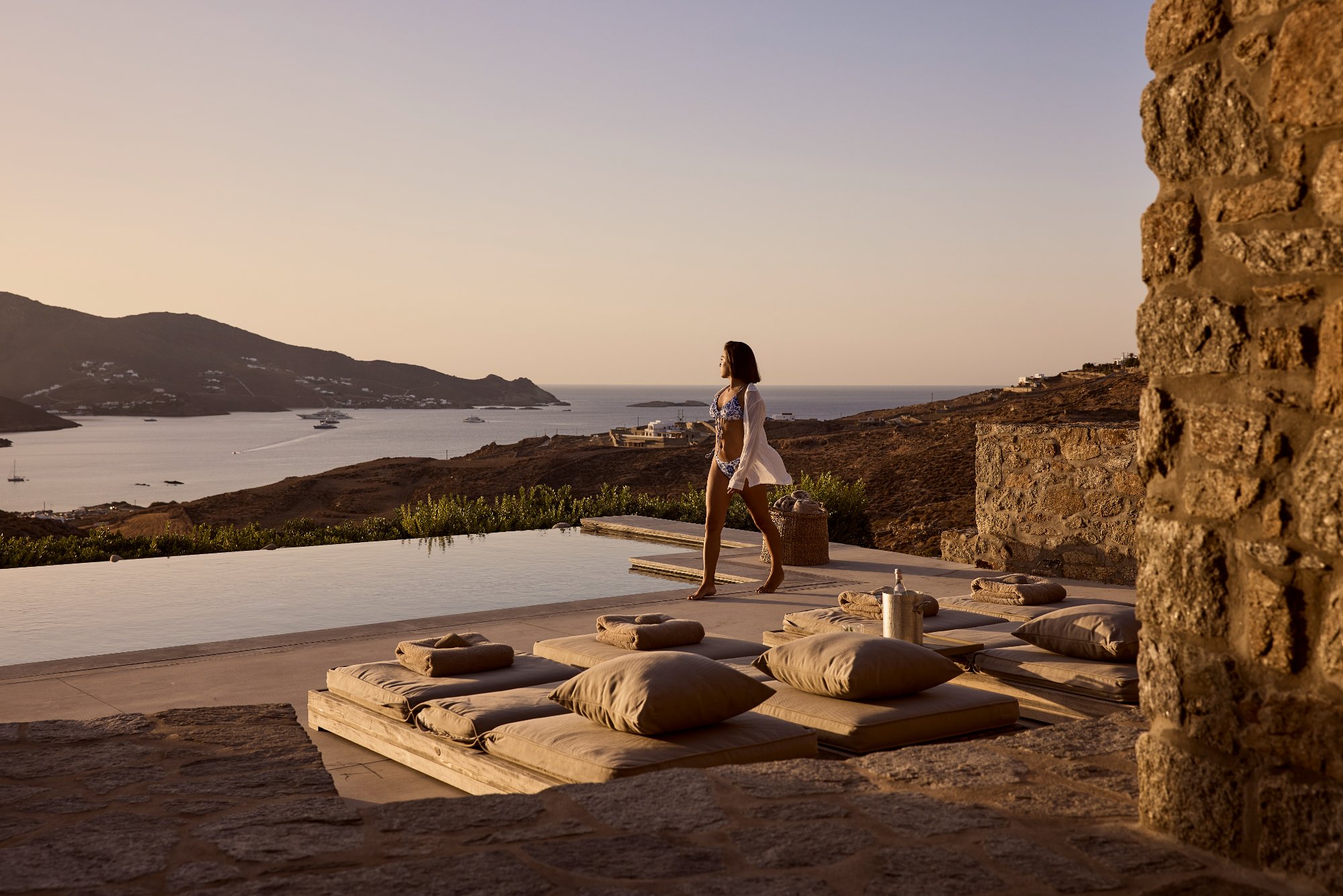 Villa Ilios — Views — Ftelia, Mykonos