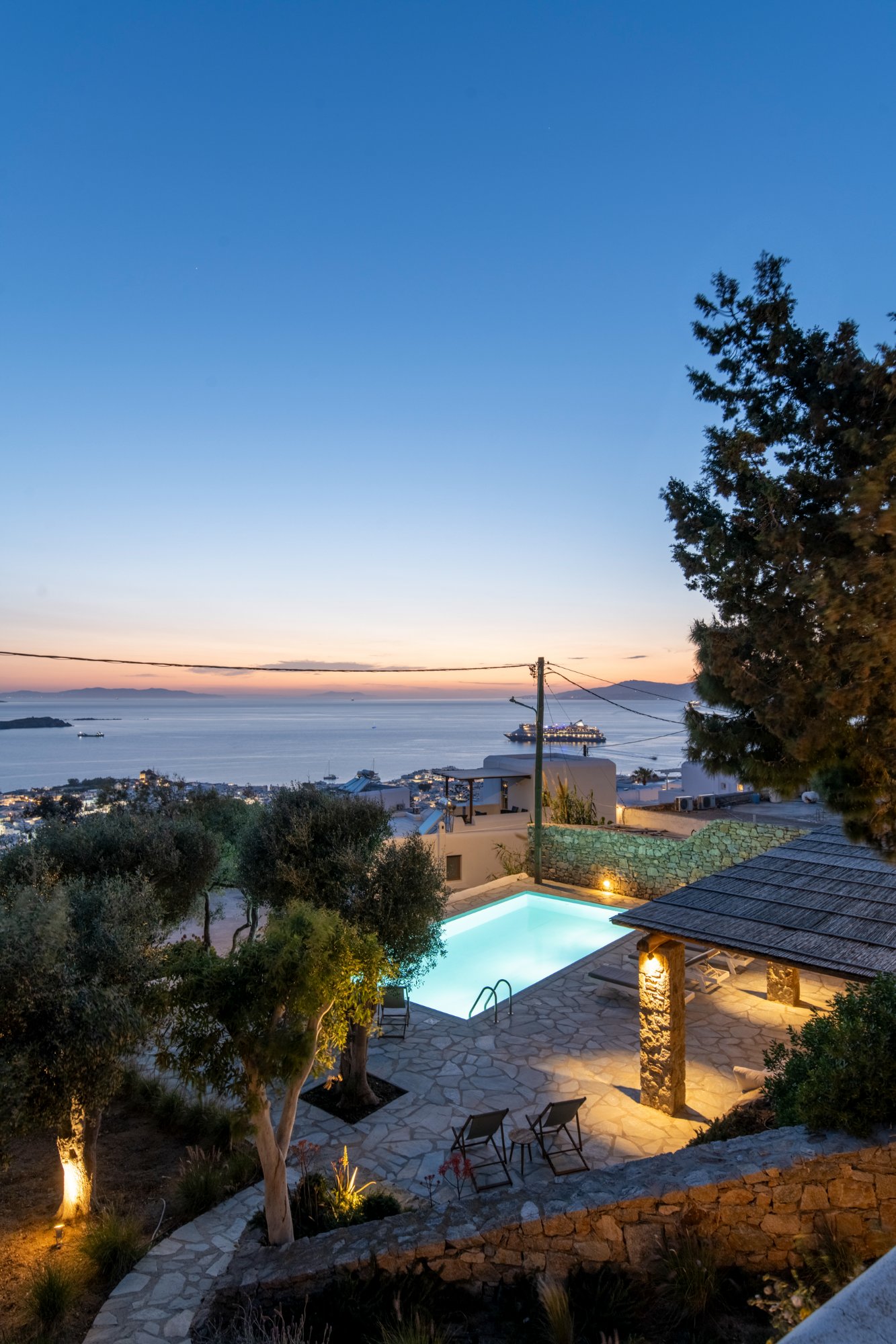 Villa Irida — Outdoor Areas — Mykonos Town, Mykonos