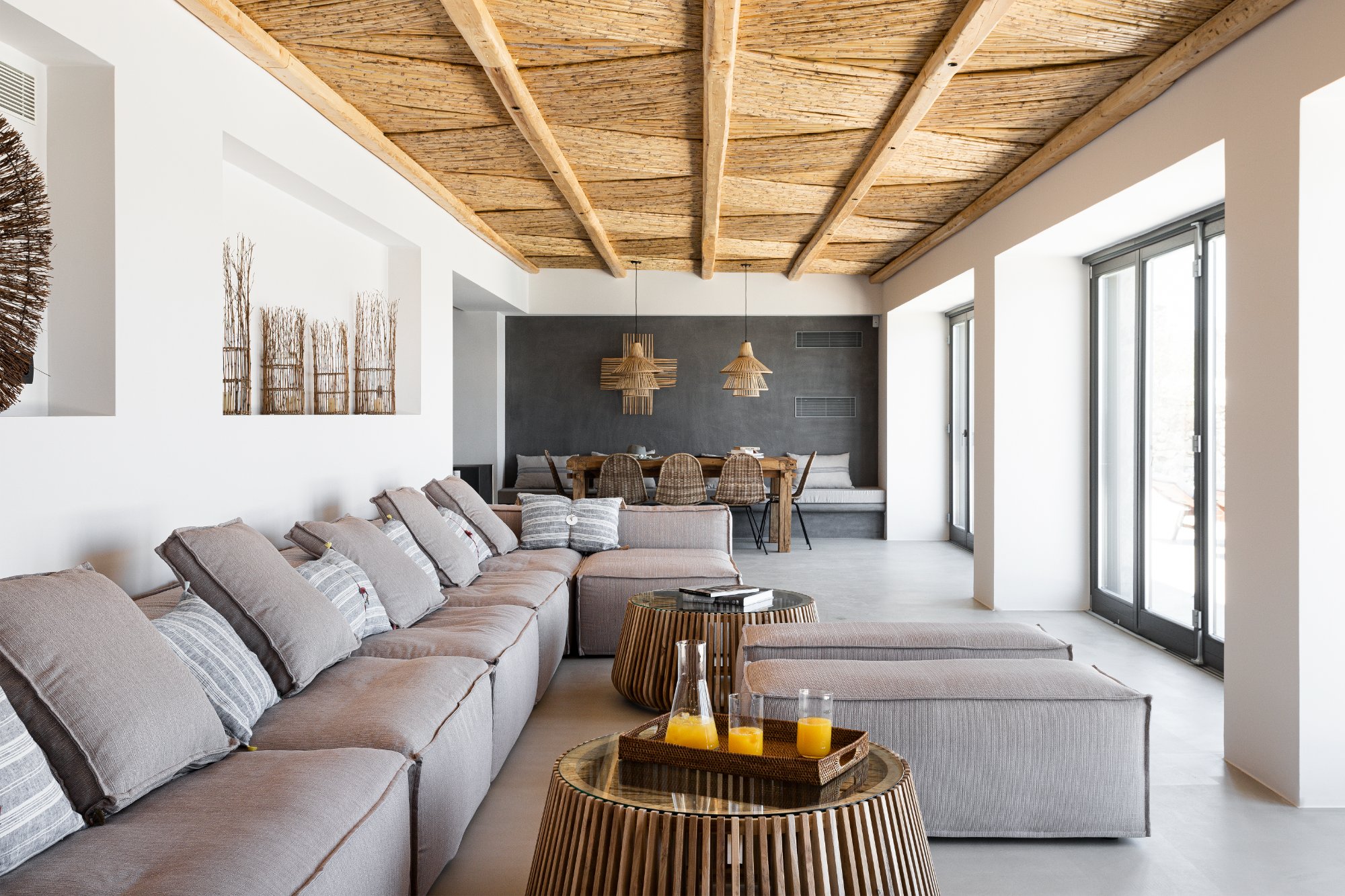 Villa Kalliope — Living Room — Aleomandra, Mykonos