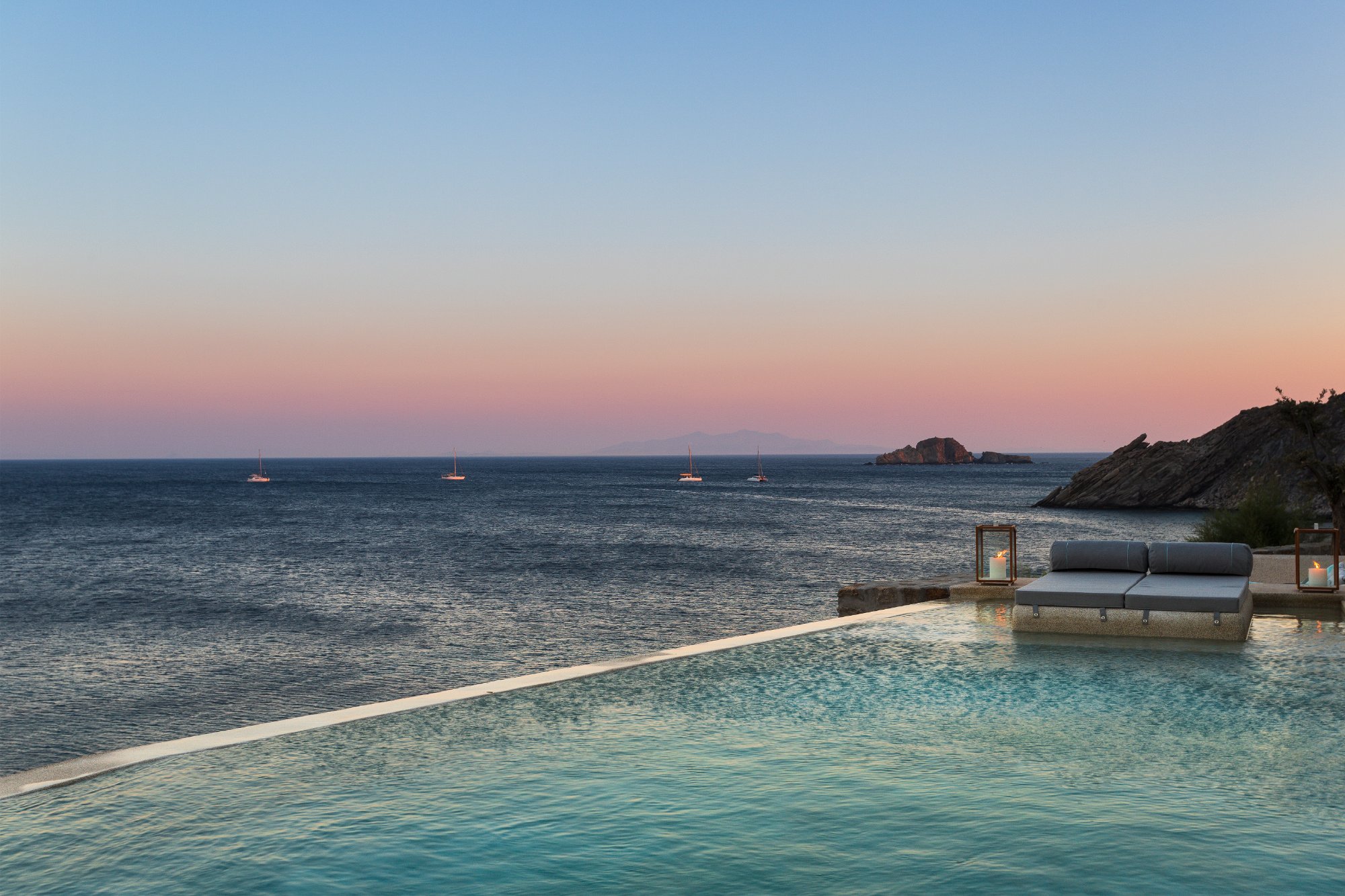 Villa Kalliope — Views — Aleomandra, Mykonos