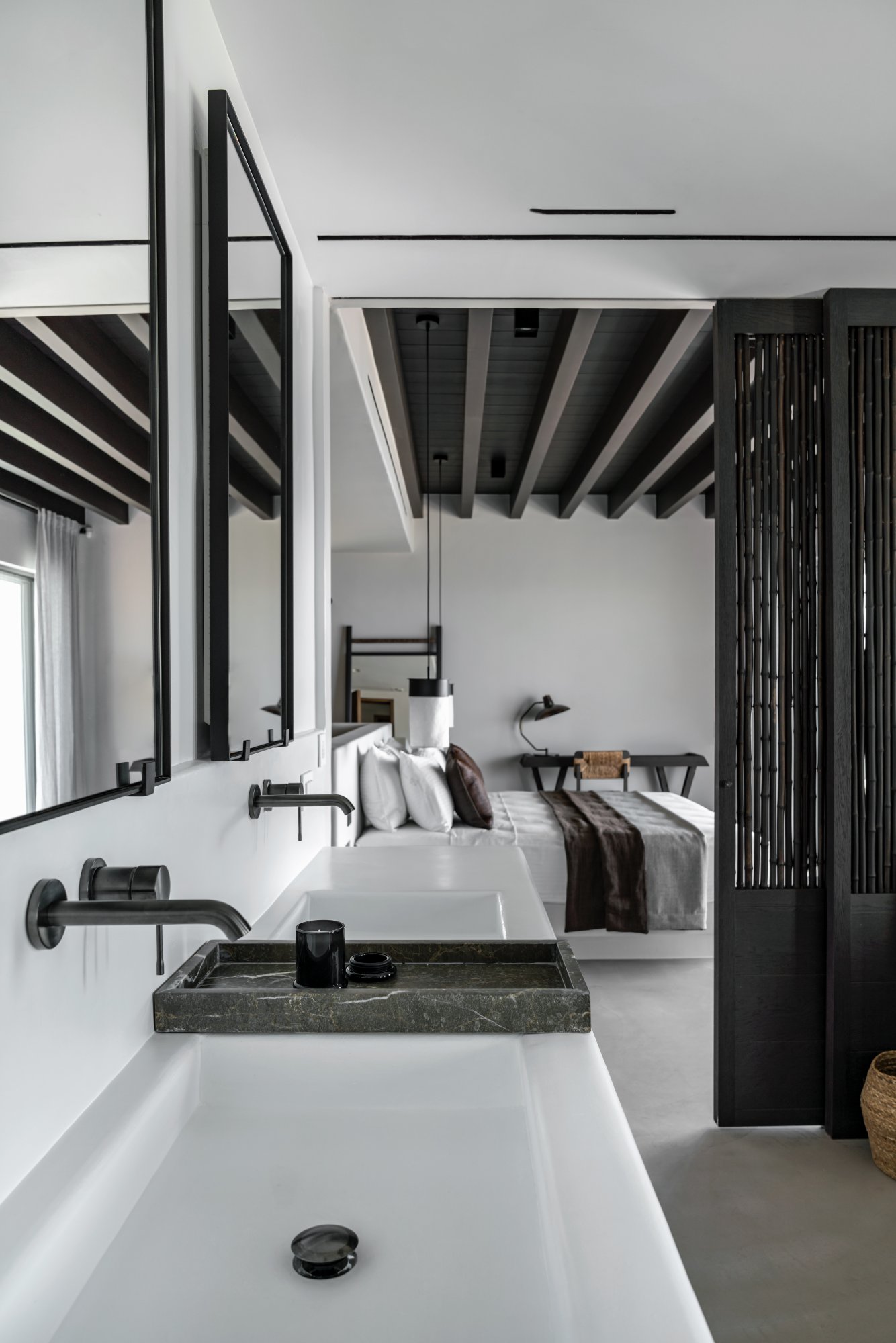 Villa Olea — Bedroom 1 — Elia, Mykonos