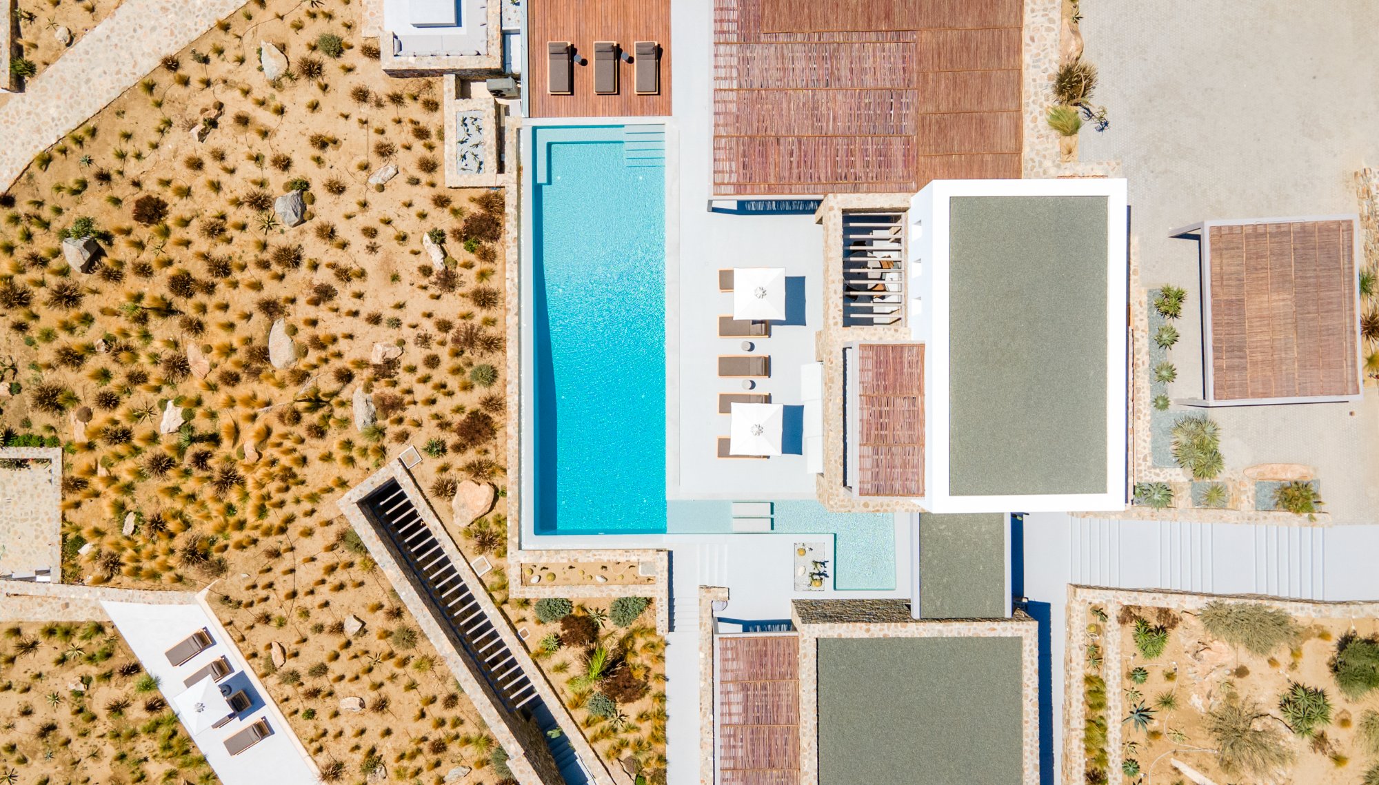 Villa Olea — Outdoor Areas — Elia, Mykonos