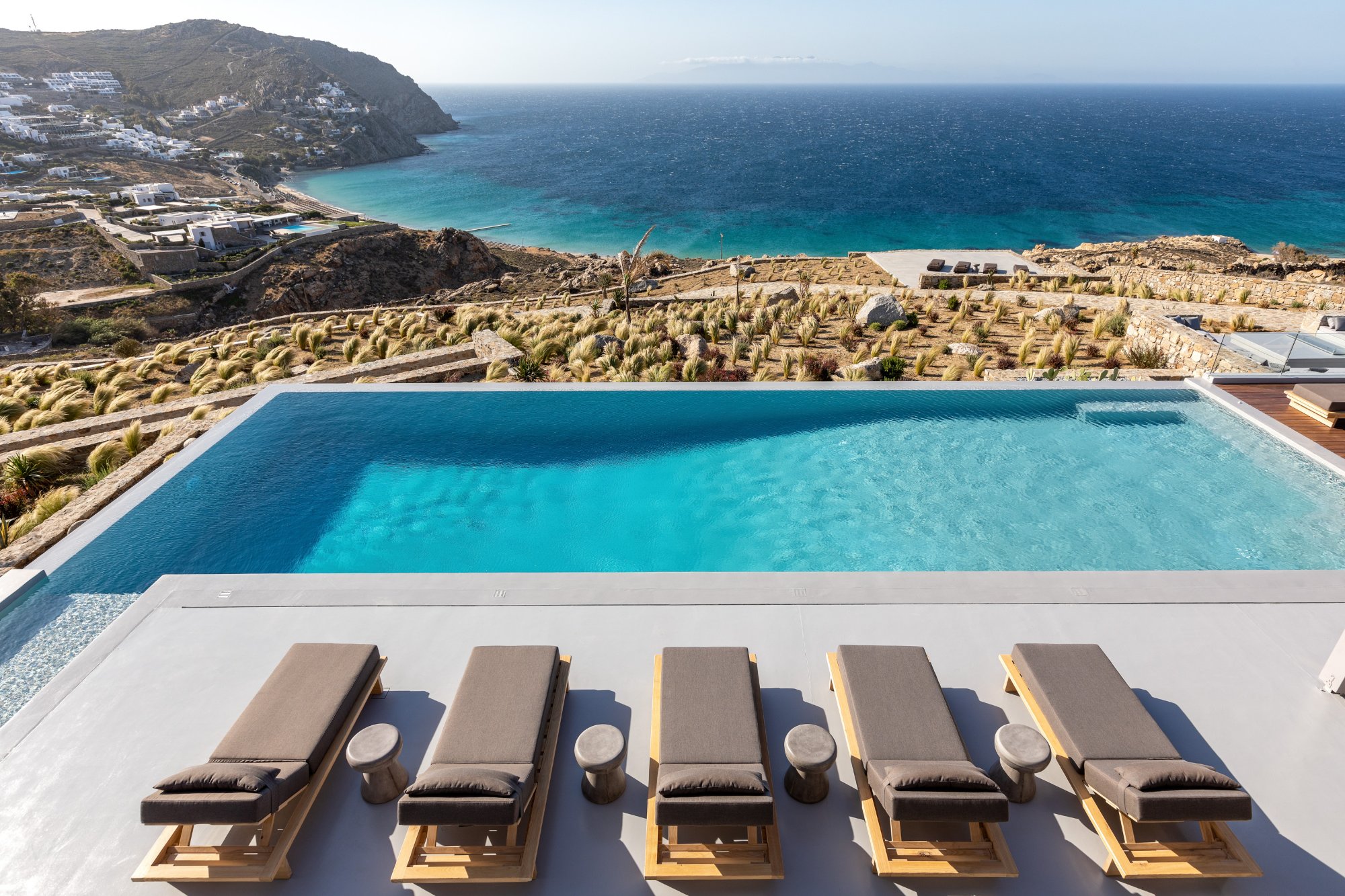 Villa Olea — Pool — Elia, Mykonos