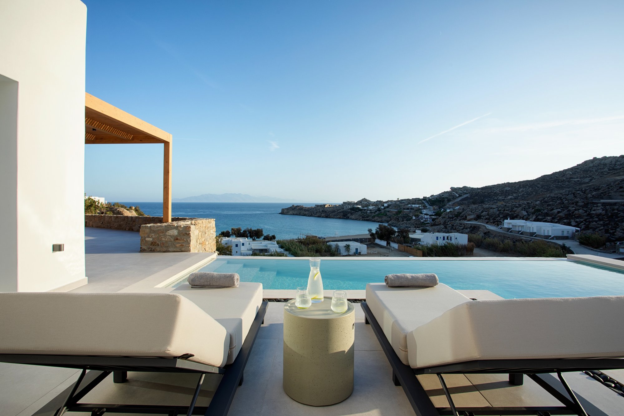 Villa Lithos — Pool — Super Paradise, Mykonos