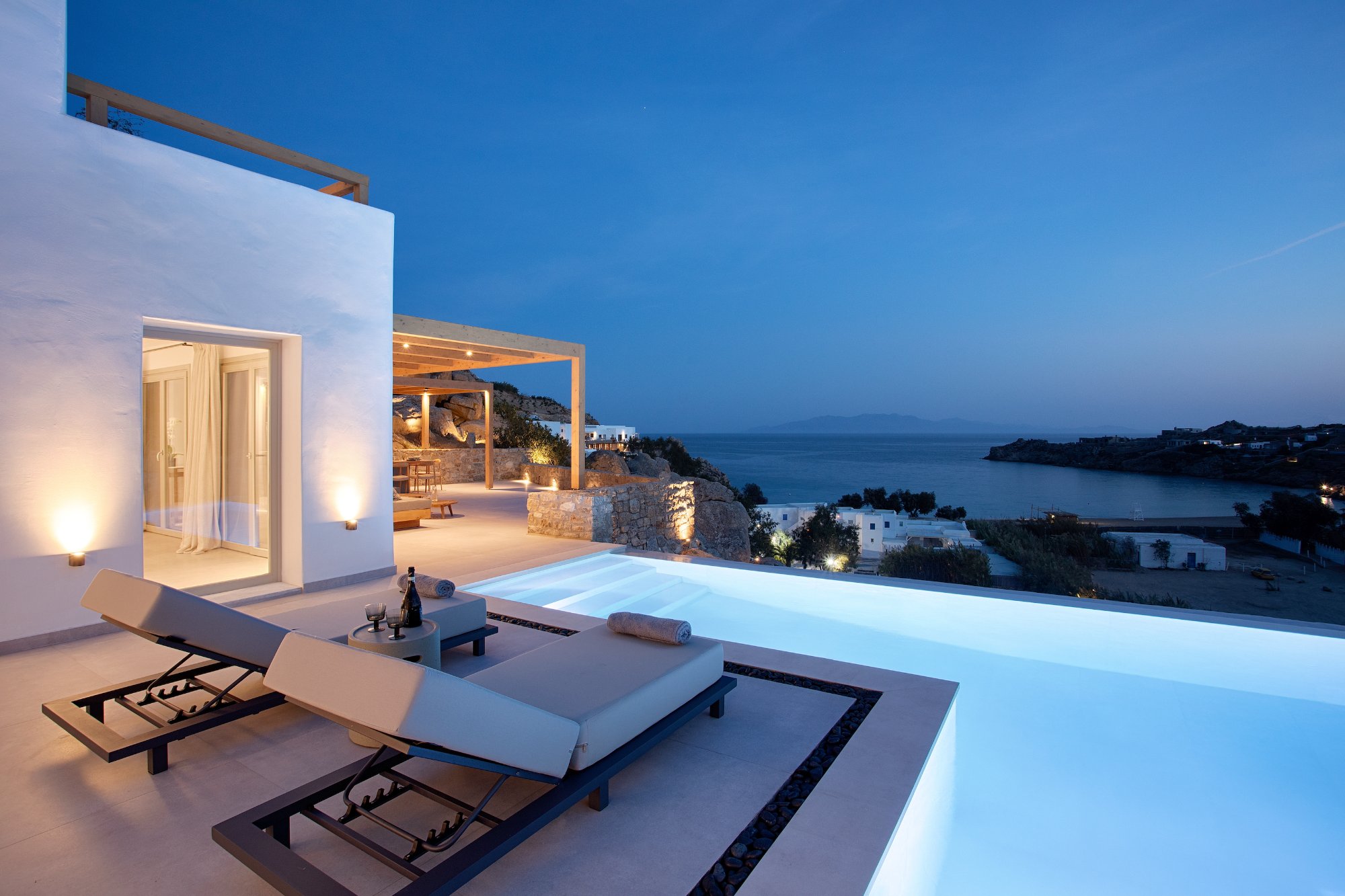 Villa Lithos — Views — Super Paradise, Mykonos