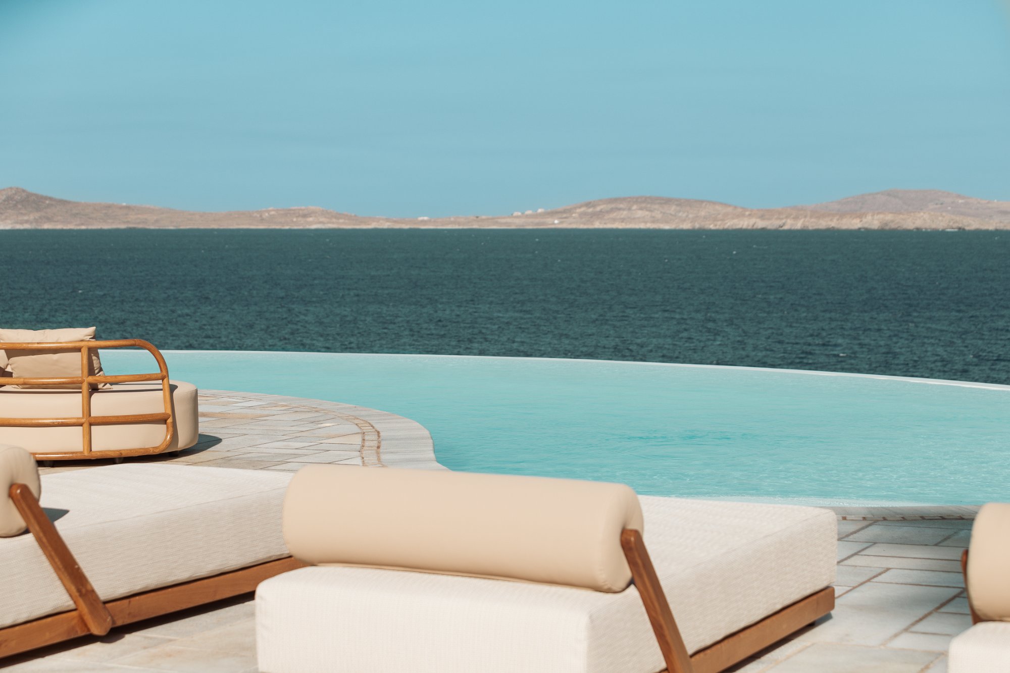 Villa Marea — Pool — Aleomandra, Mykonos