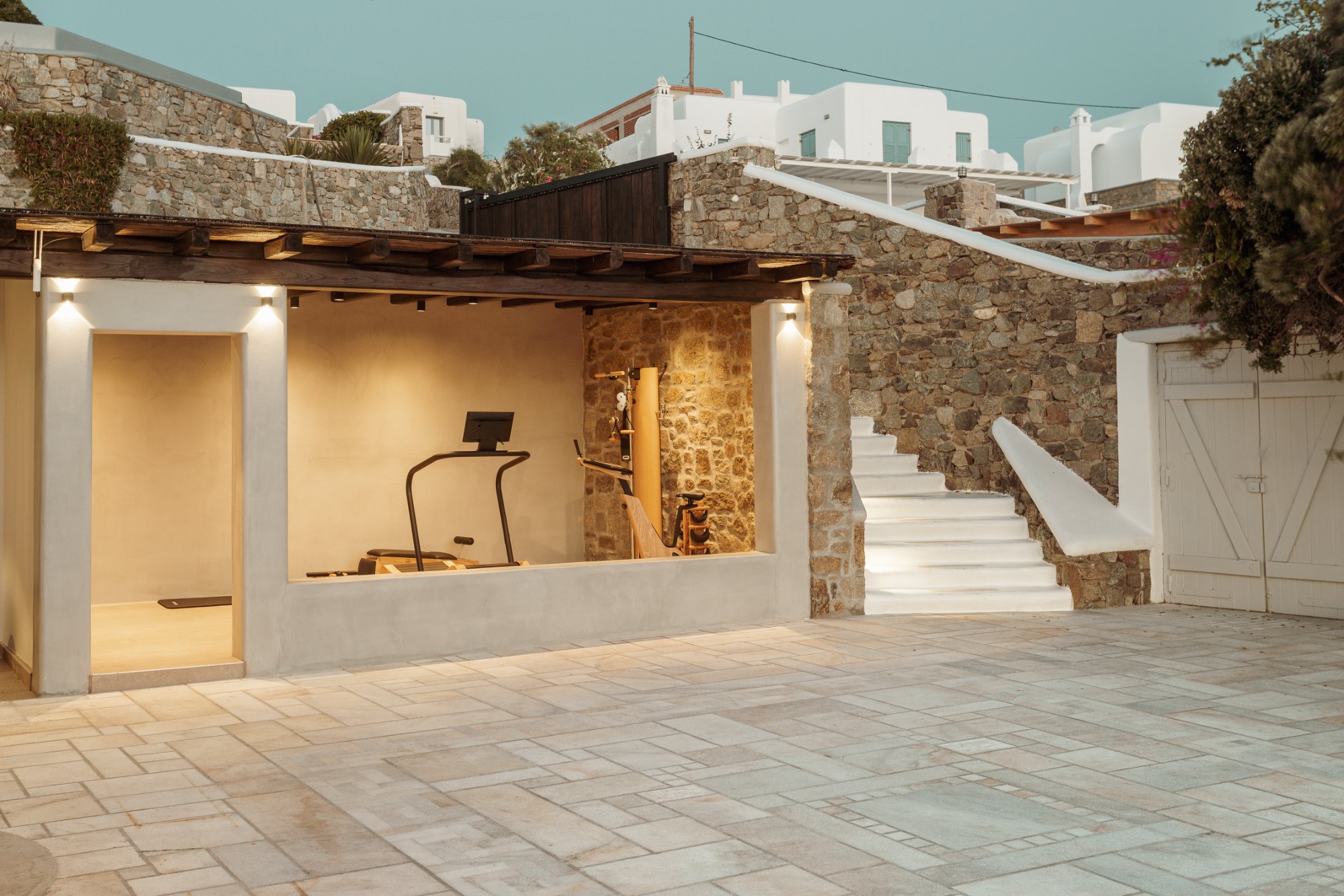 Villa Marea — Outdoor Areas — Aleomandra, Mykonos