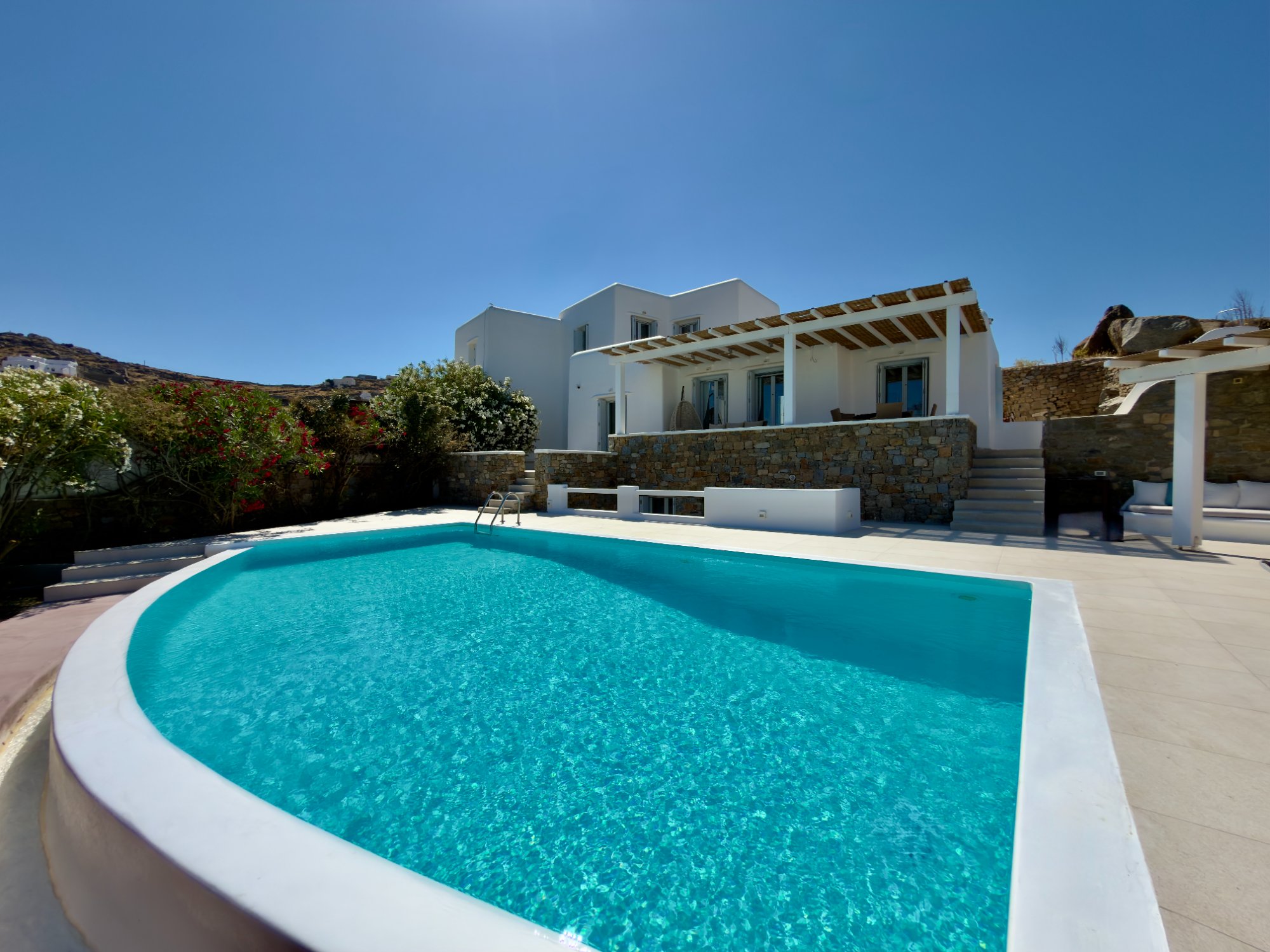 Villa Melia — Pool — Kalafatis, Mykonos