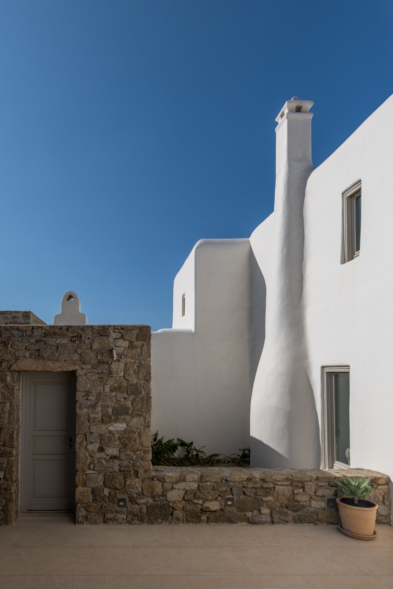 Villa Myrto — Outdoor Areas — Tourlos, Mykonos