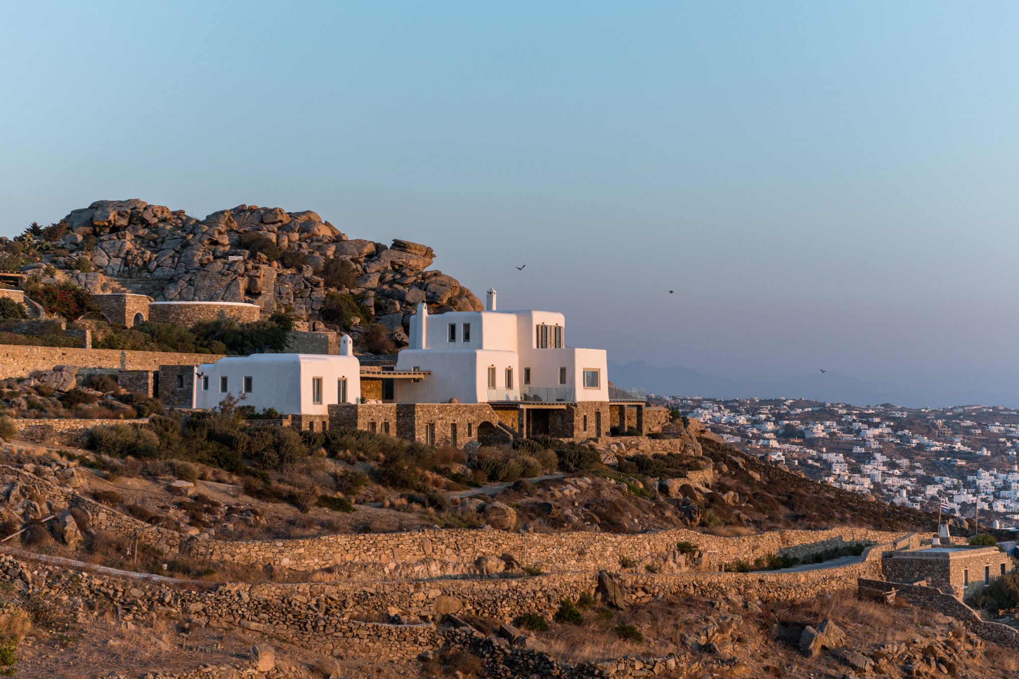 Villa Myrto — Outdoor Areas — Tourlos, Mykonos