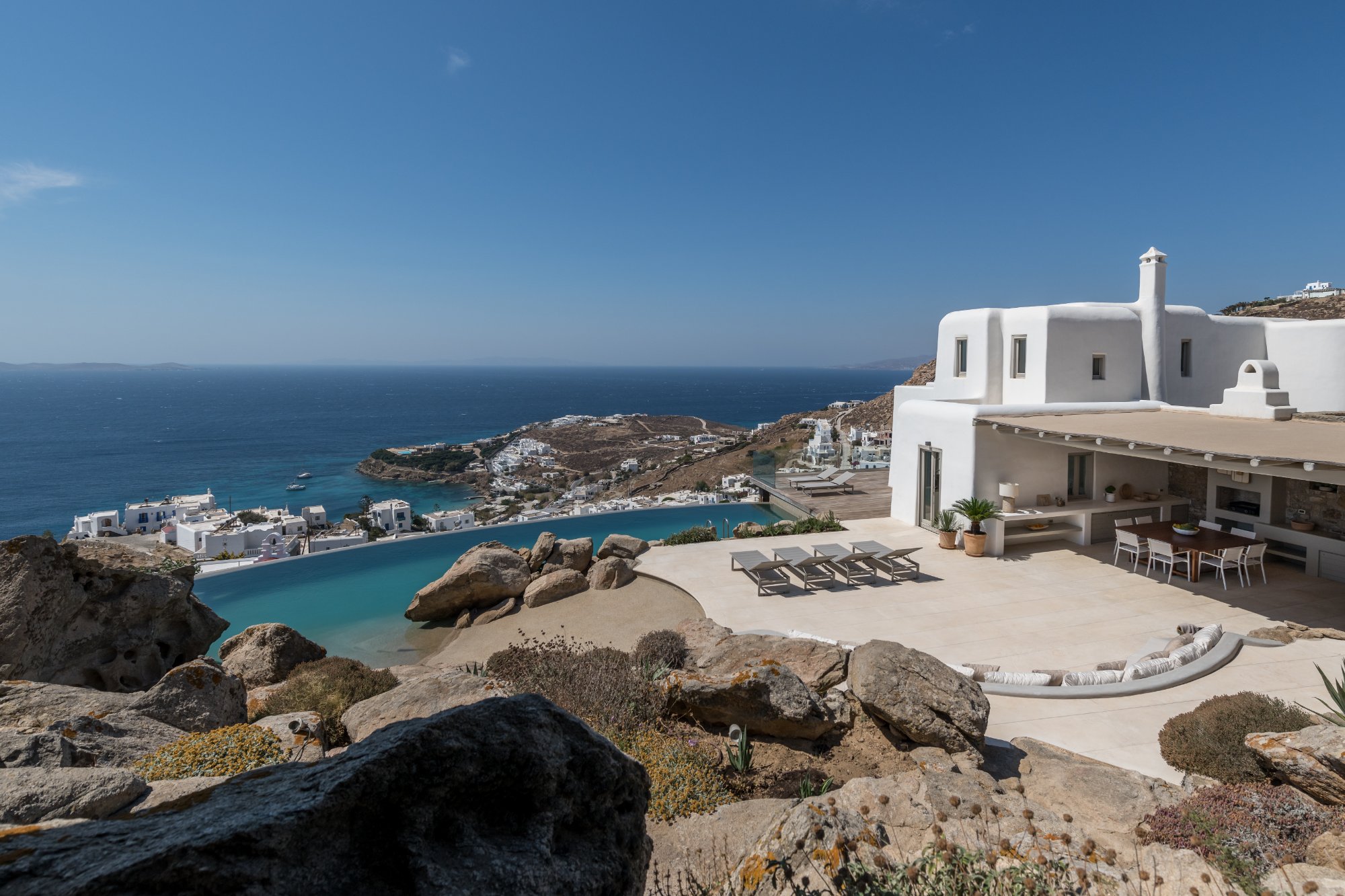 Villa Myrto — Views — Tourlos, Mykonos