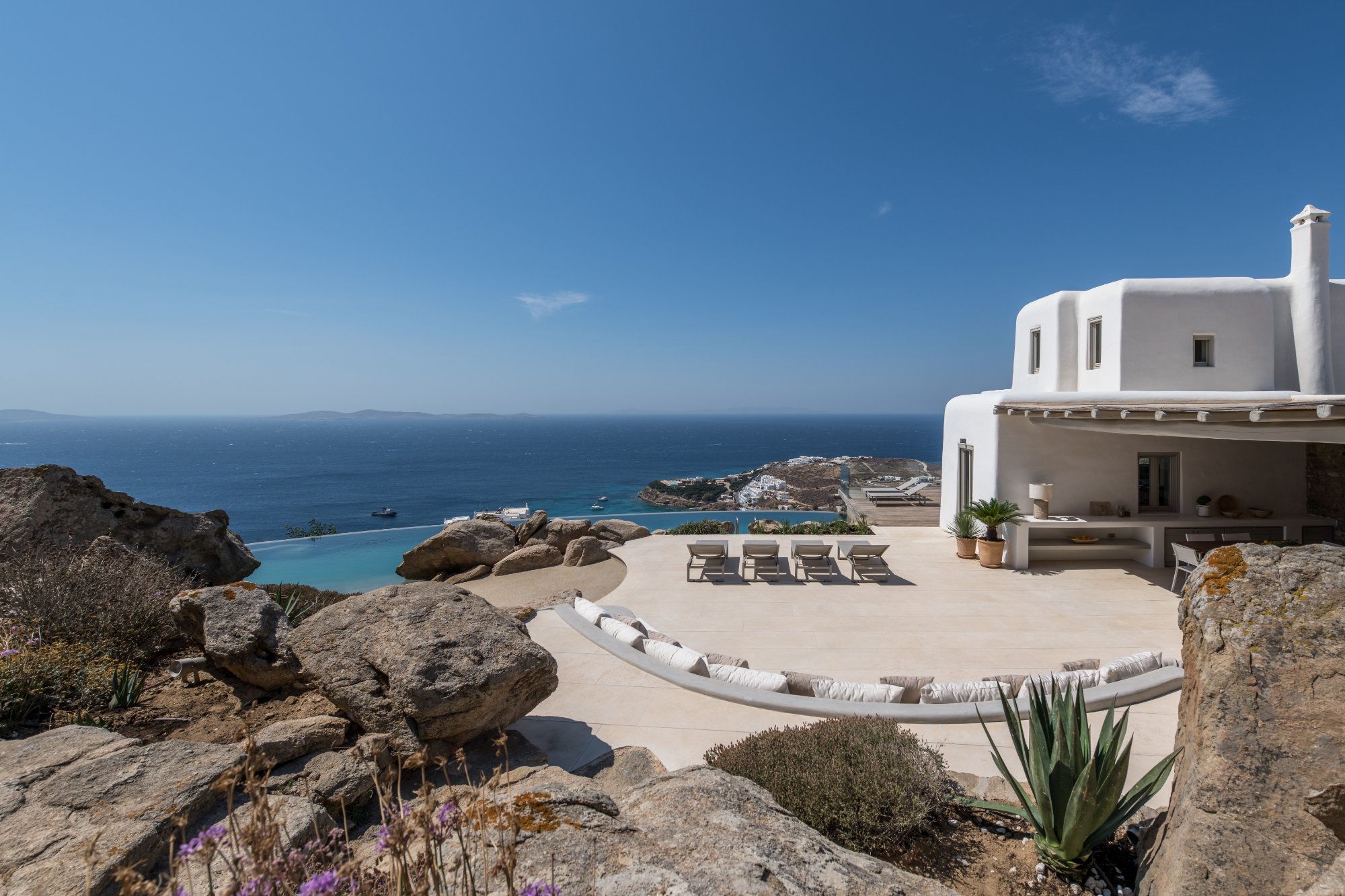 Villa Myrto — Views — Tourlos, Mykonos