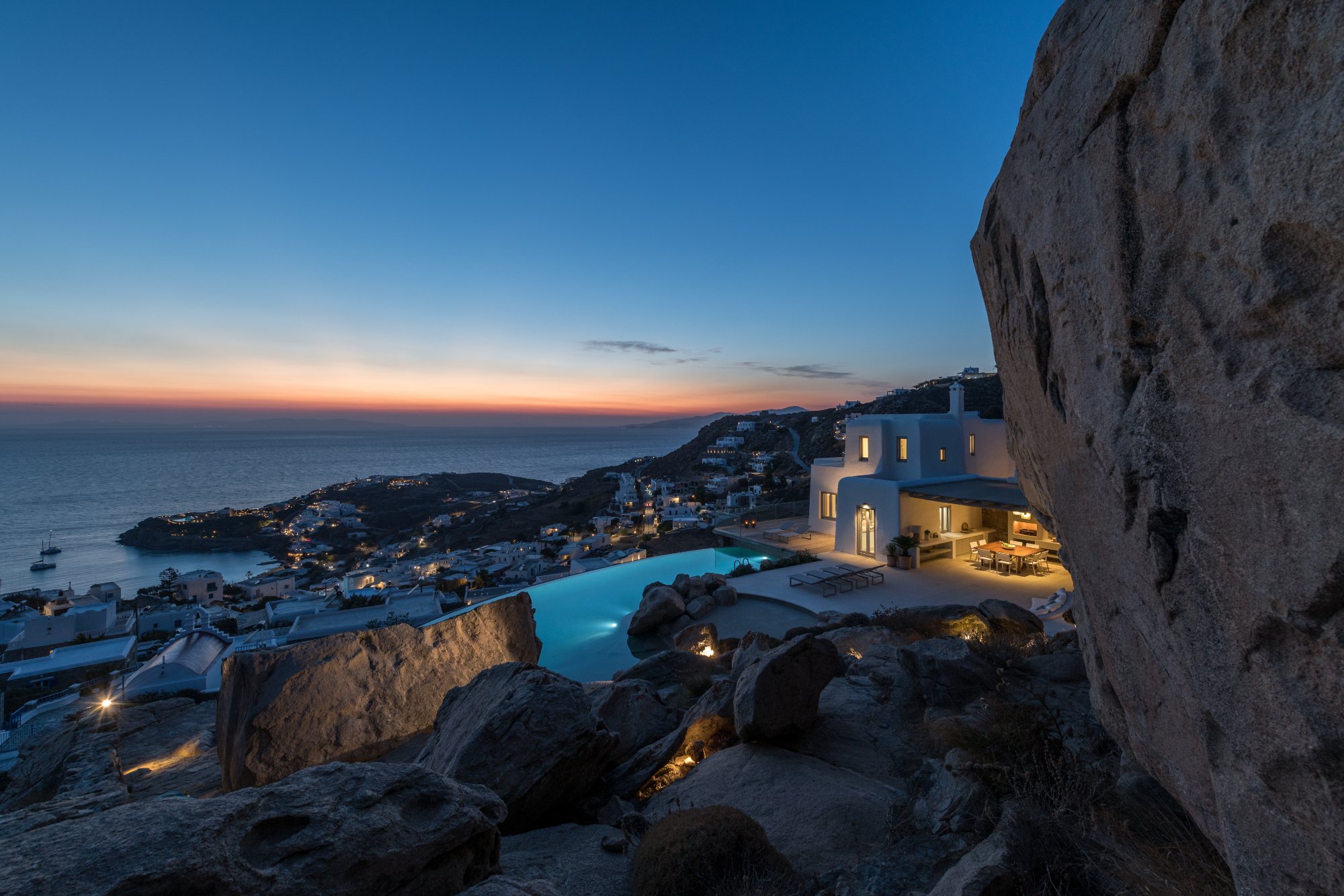 Villa Myrto — Views — Tourlos, Mykonos
