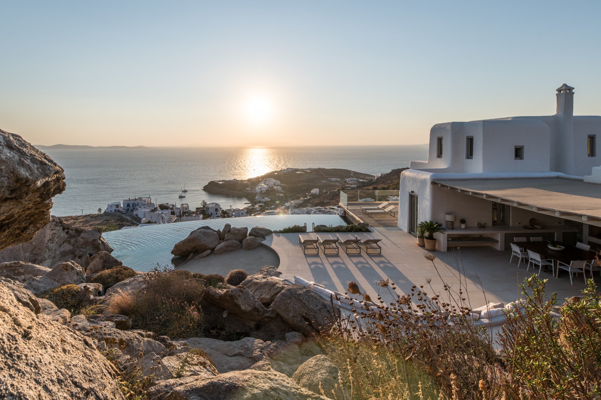 Villa Myrto — Views — Tourlos, Mykonos