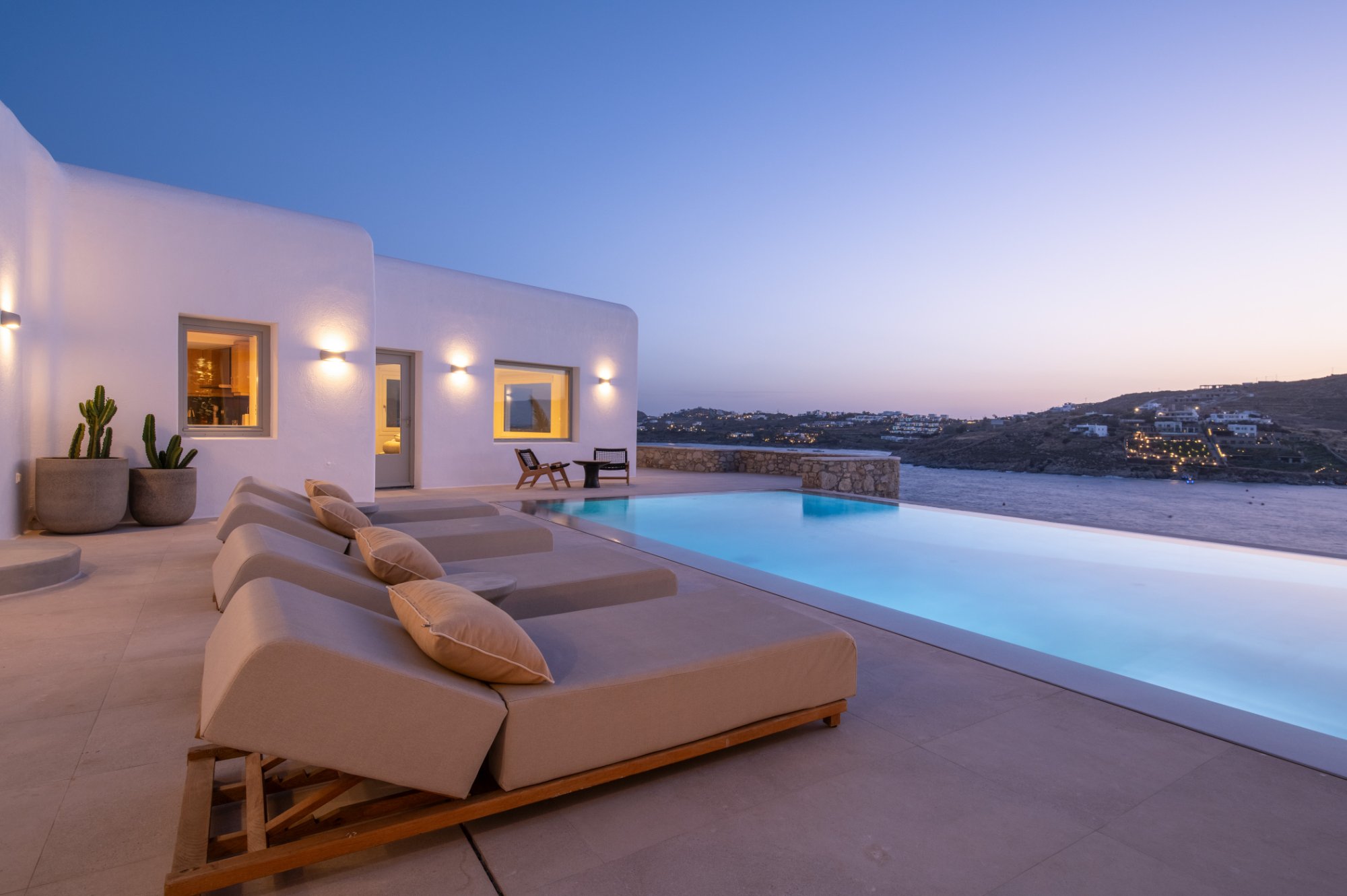 Villa Naia — Pool — Ornos, Mykonos