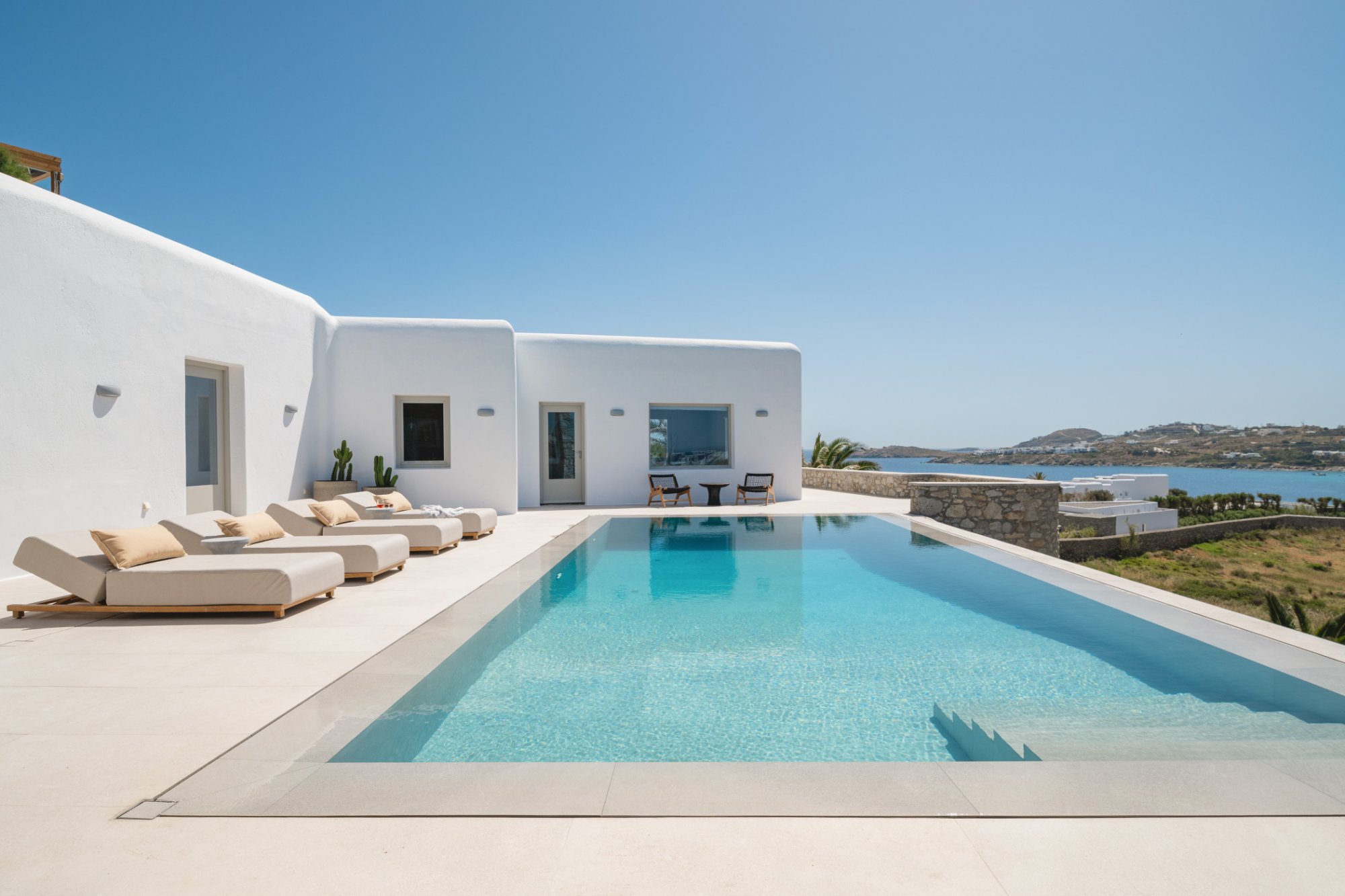 Villa Naia — Pool — Ornos, Mykonos